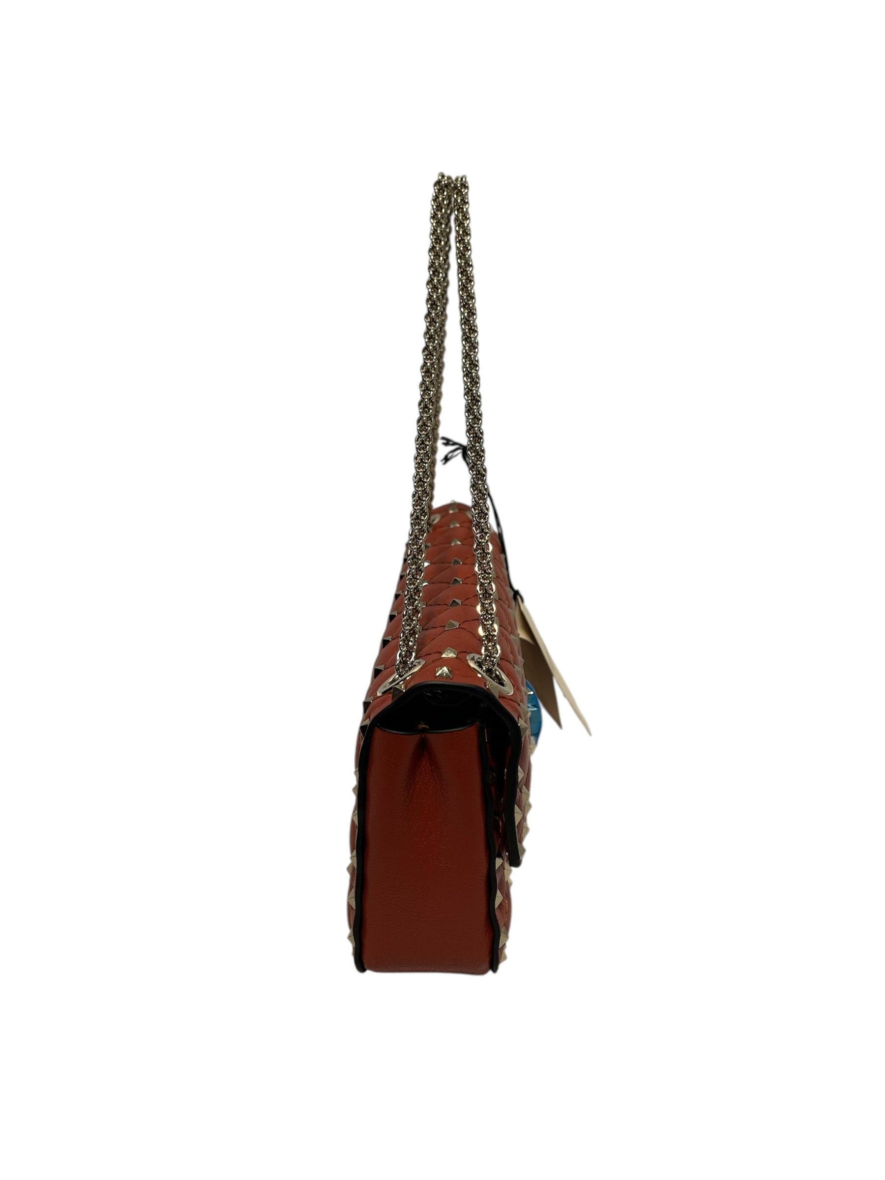 VALENTINO GARAVANI/Cross Body Bag/Leather/RED/Rockstud view 4