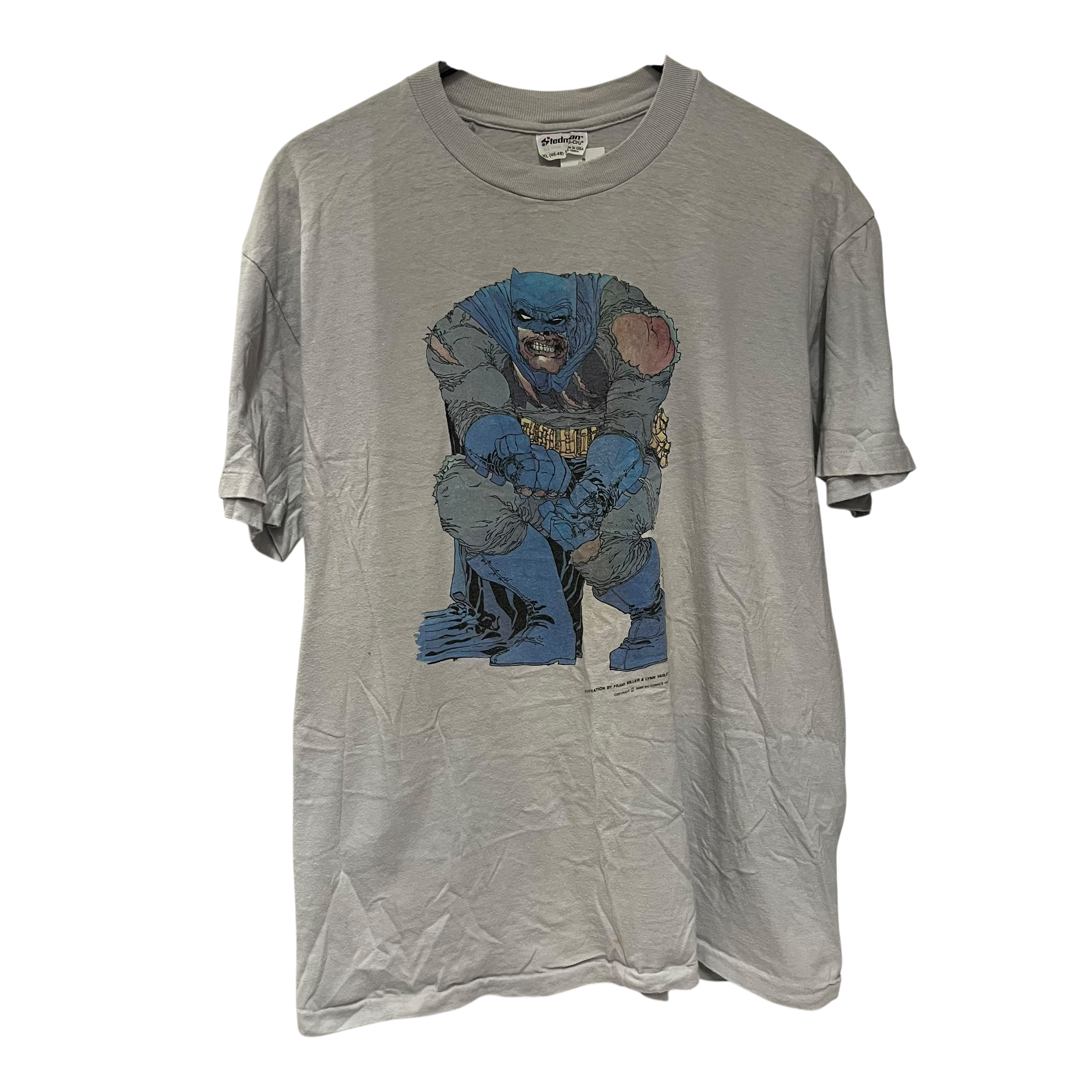Vintage/T-Shirt/XL/Cotton/GRY/1986 frank miller batman view 1