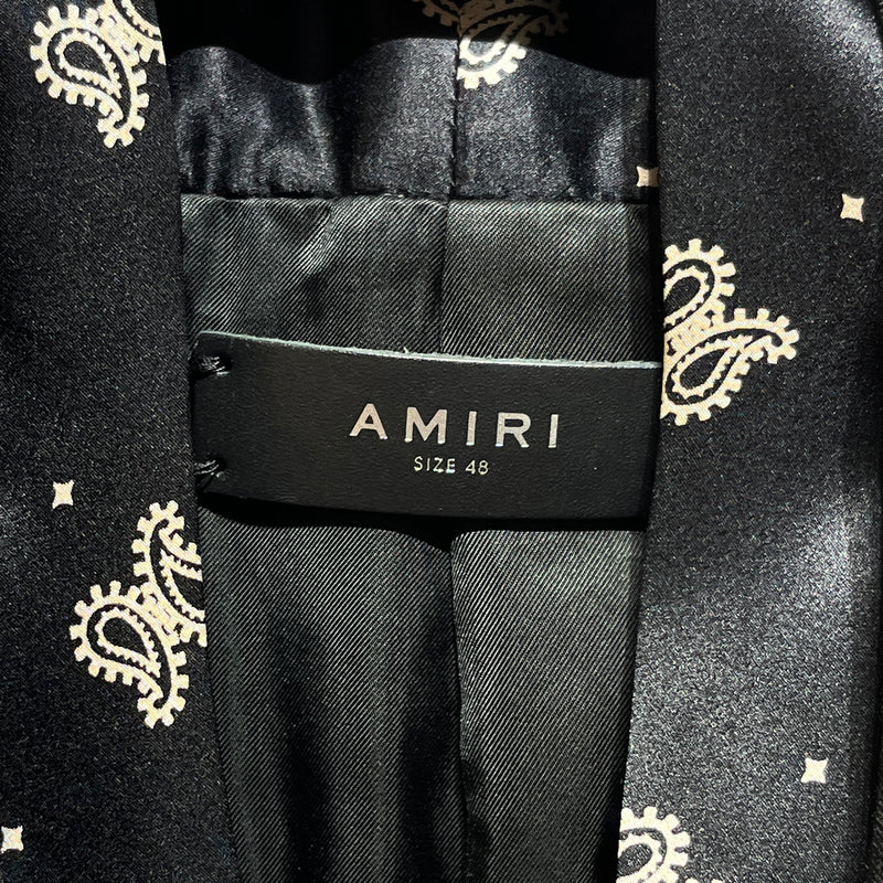 AMIRI/Jacket/48/Polyester/BLK/