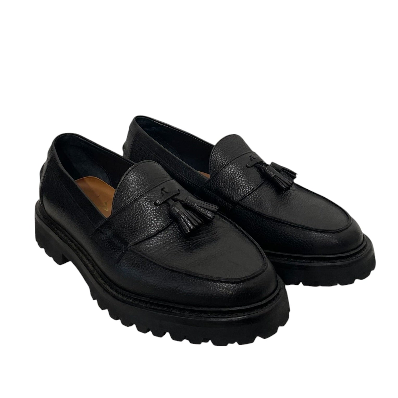 Blackstock & Weber/Loafers/US 9/Leather/BLK/Clasico Tassel Loafer view 1