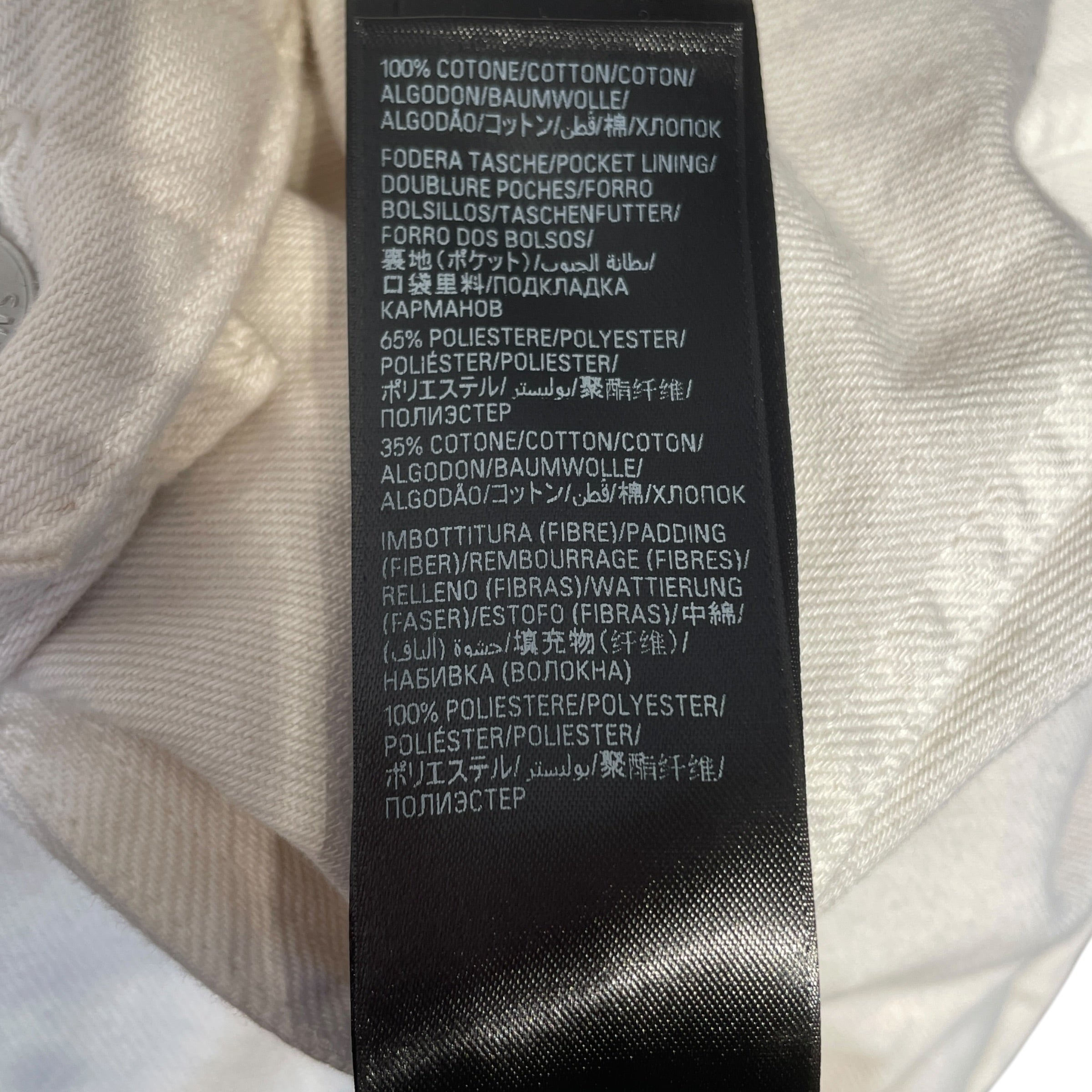 BALENCIAGA/Denim Jkt/50/Denim/WHT/Padded Denim Jacket view 7