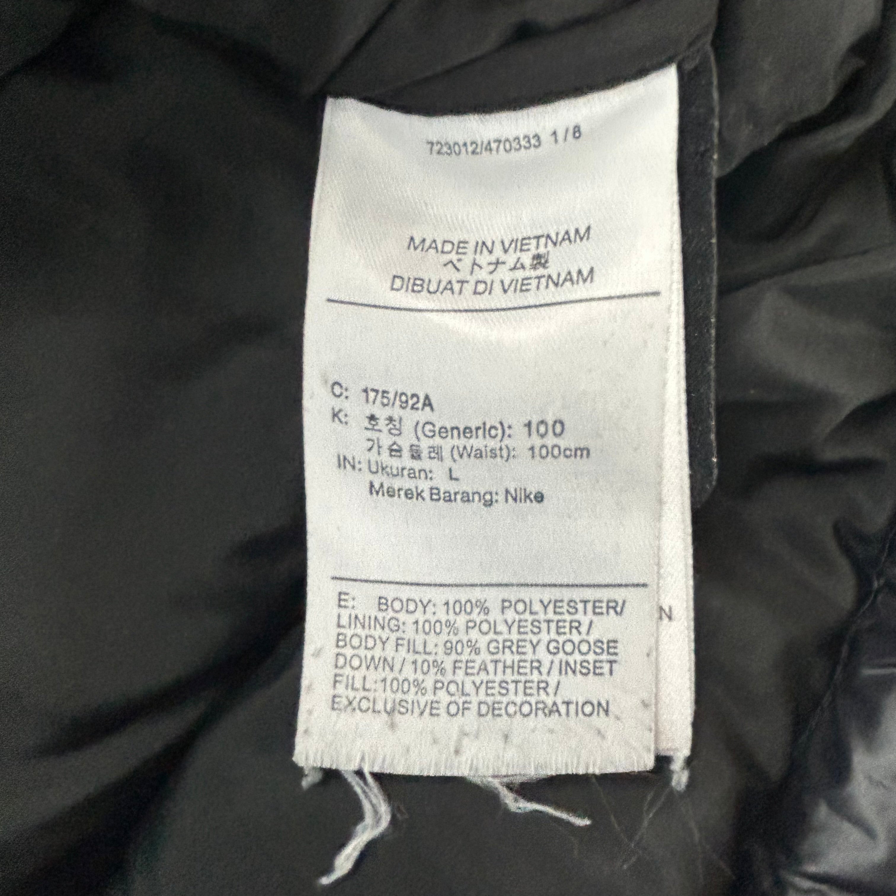 NIKE/NOCTA/Puffer Jkt/L/Polyester/BLK/DA4137 NIKE NOCTA PUFFER view 4