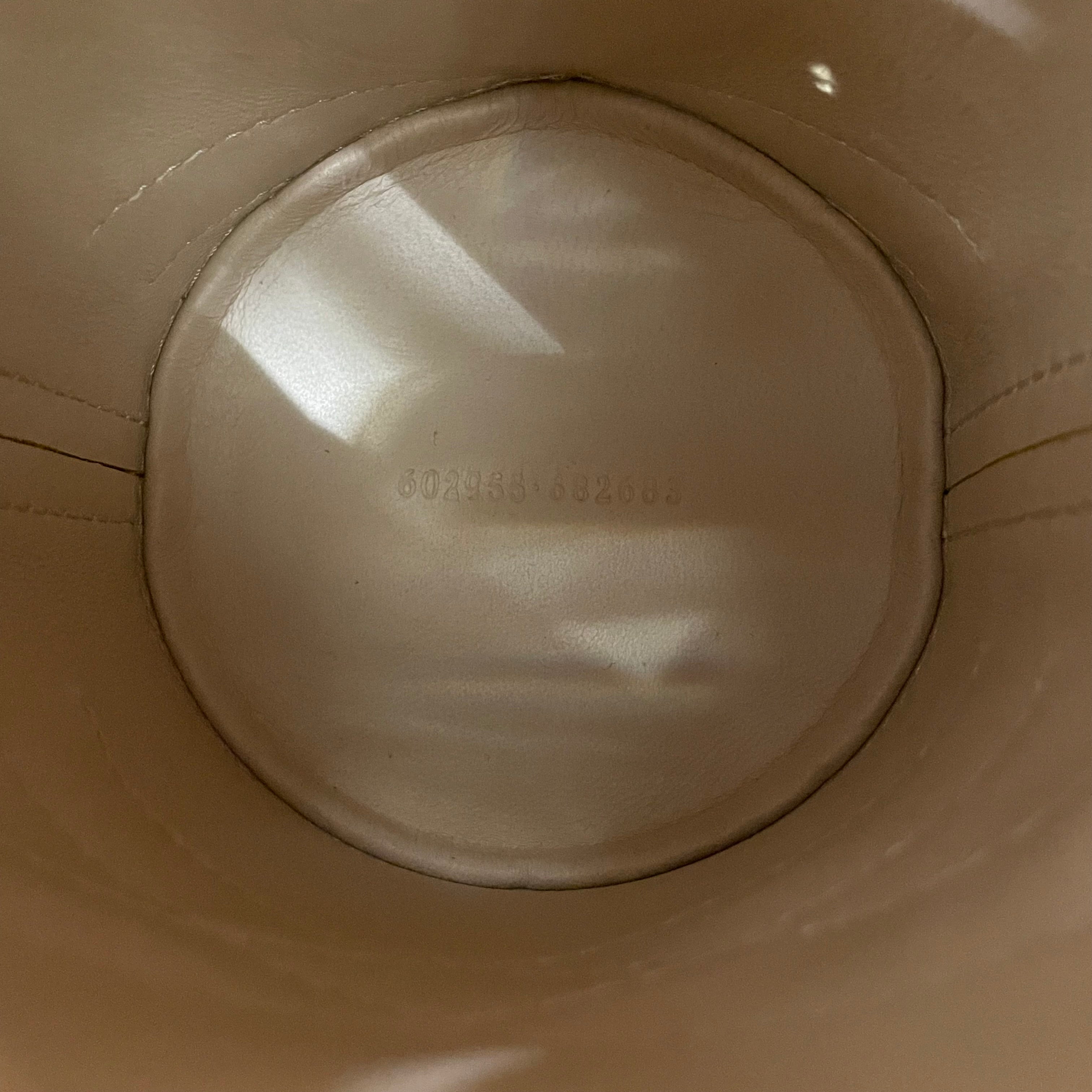 Alexander McQueen/Pouch/Leather/YEL/micro the curve view 3