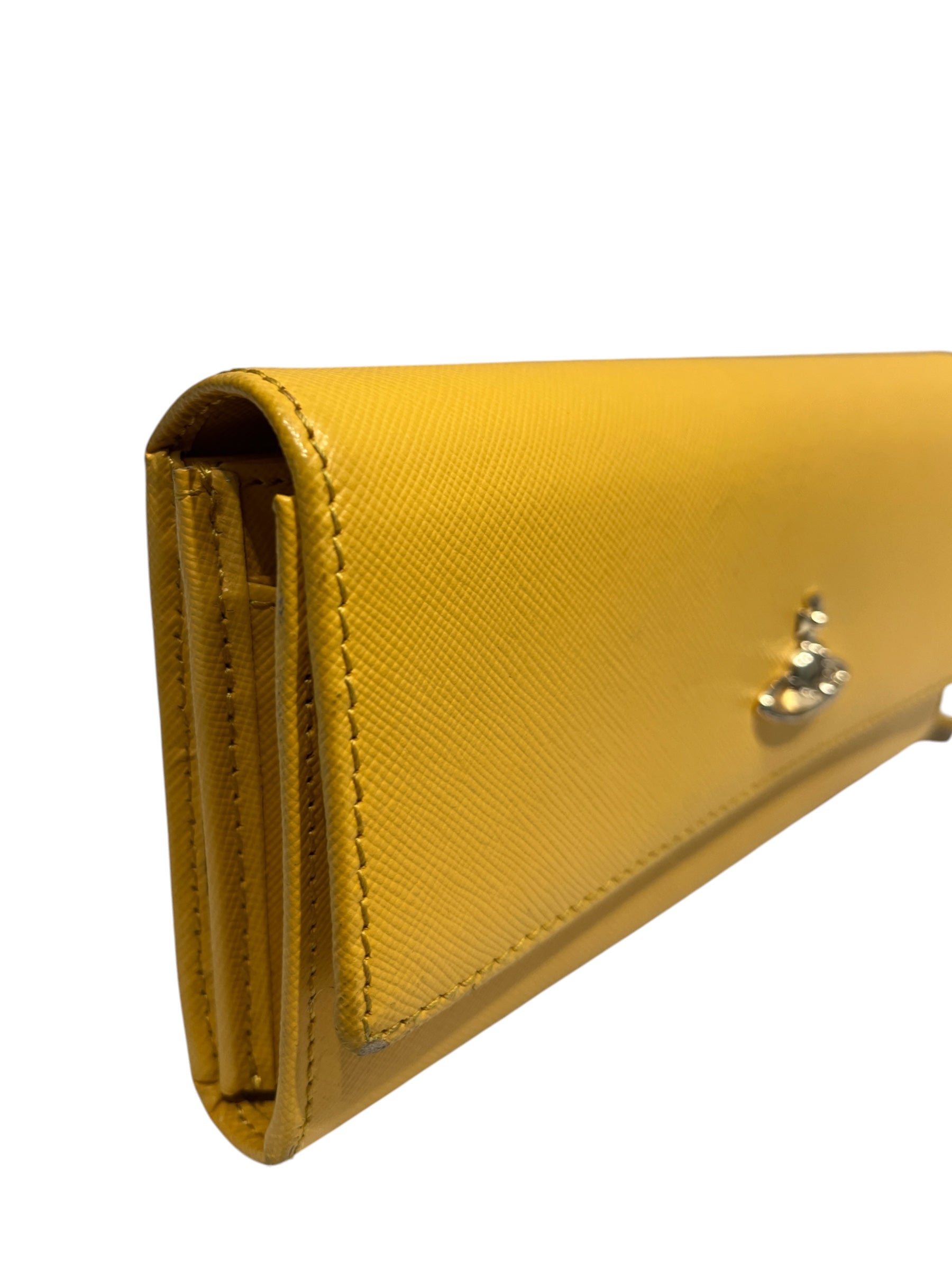 Vivienne Westwood/Long Wallet/Leather/YEL/L's/MEDEMBLEM view 5