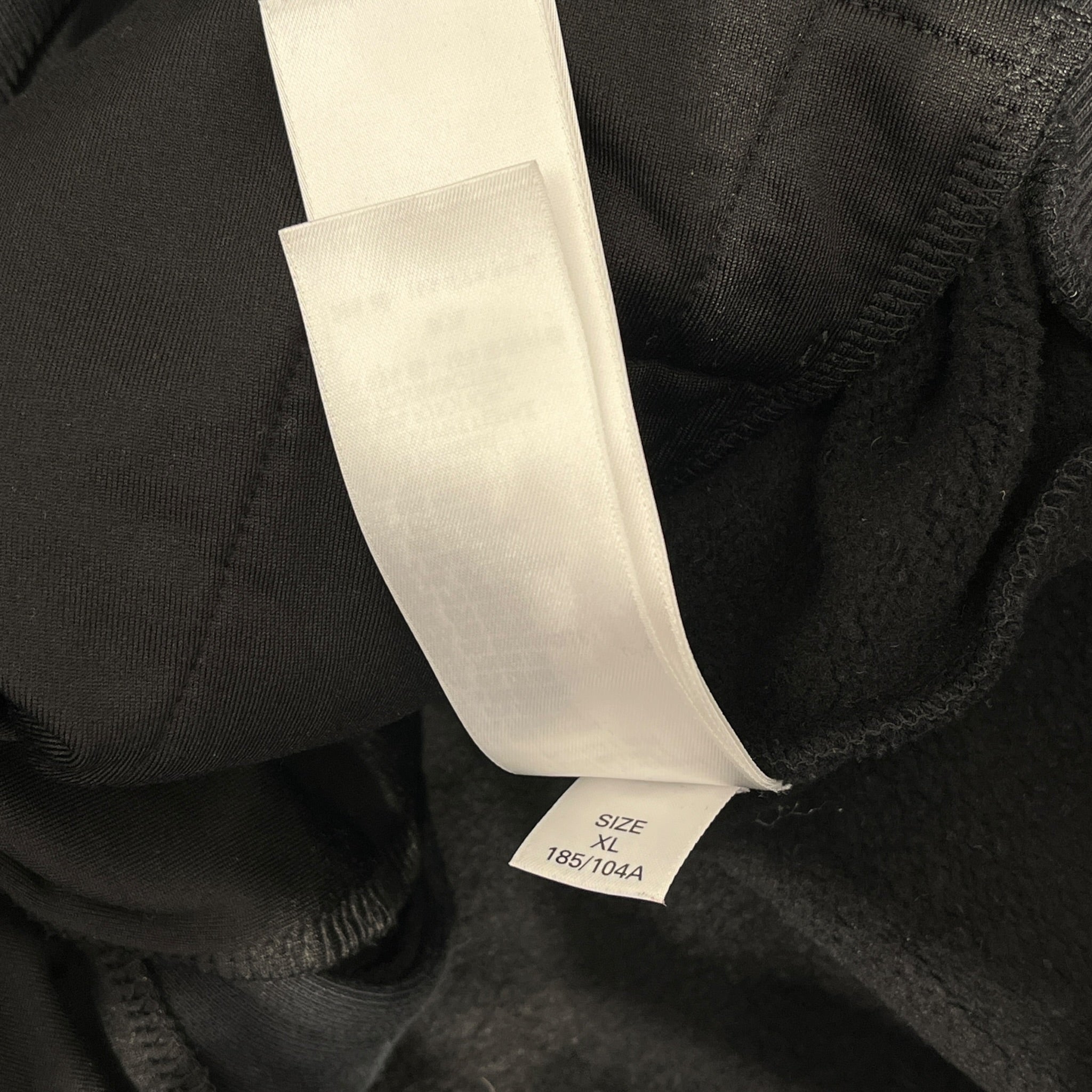 DIESEL/Zip Up Hoodie/XL/Cotton/BLK/full zip hoodie view 4