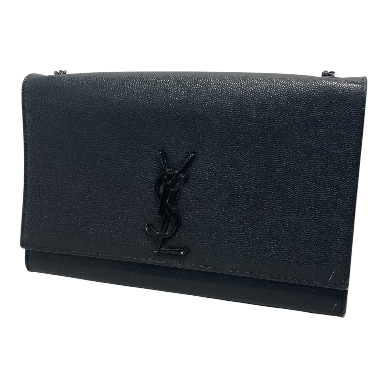 YVES SAINT LAURENT/Cross Body Bag/Leather/BLK/KATE SMALL BAG view 6