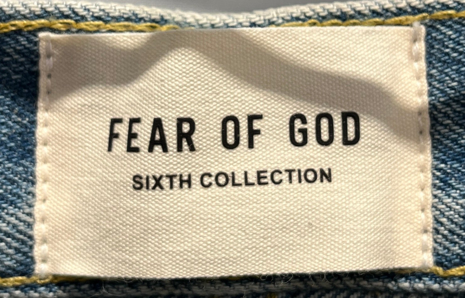 FEAR OF GOD/Pants/29/Denim/BLU/FG BLACK STRIP ON RISE 001 view 6