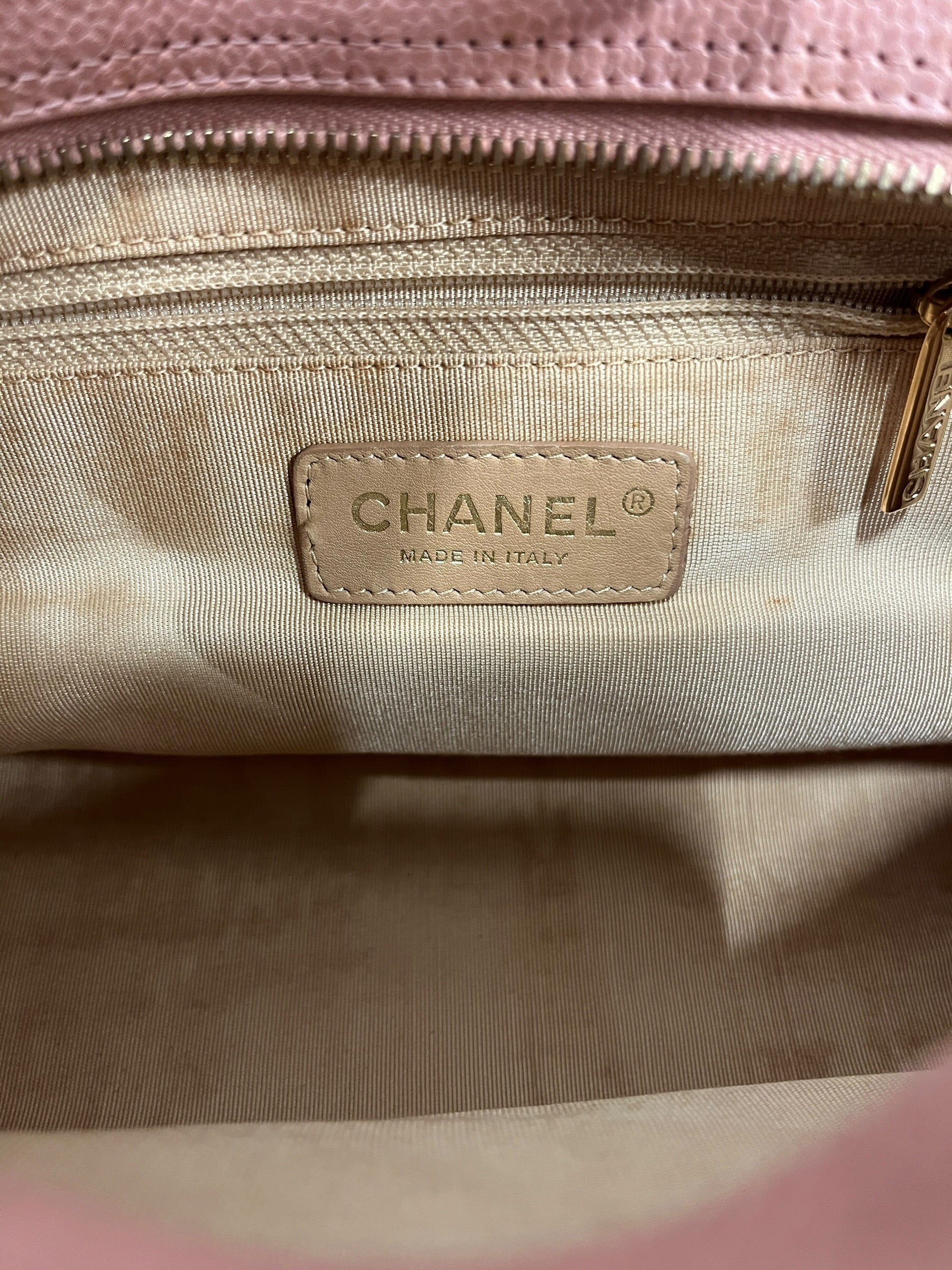 CHANEL/Hand Bag/Leather/PNK/TIMELESS BOWLING BAG view 4