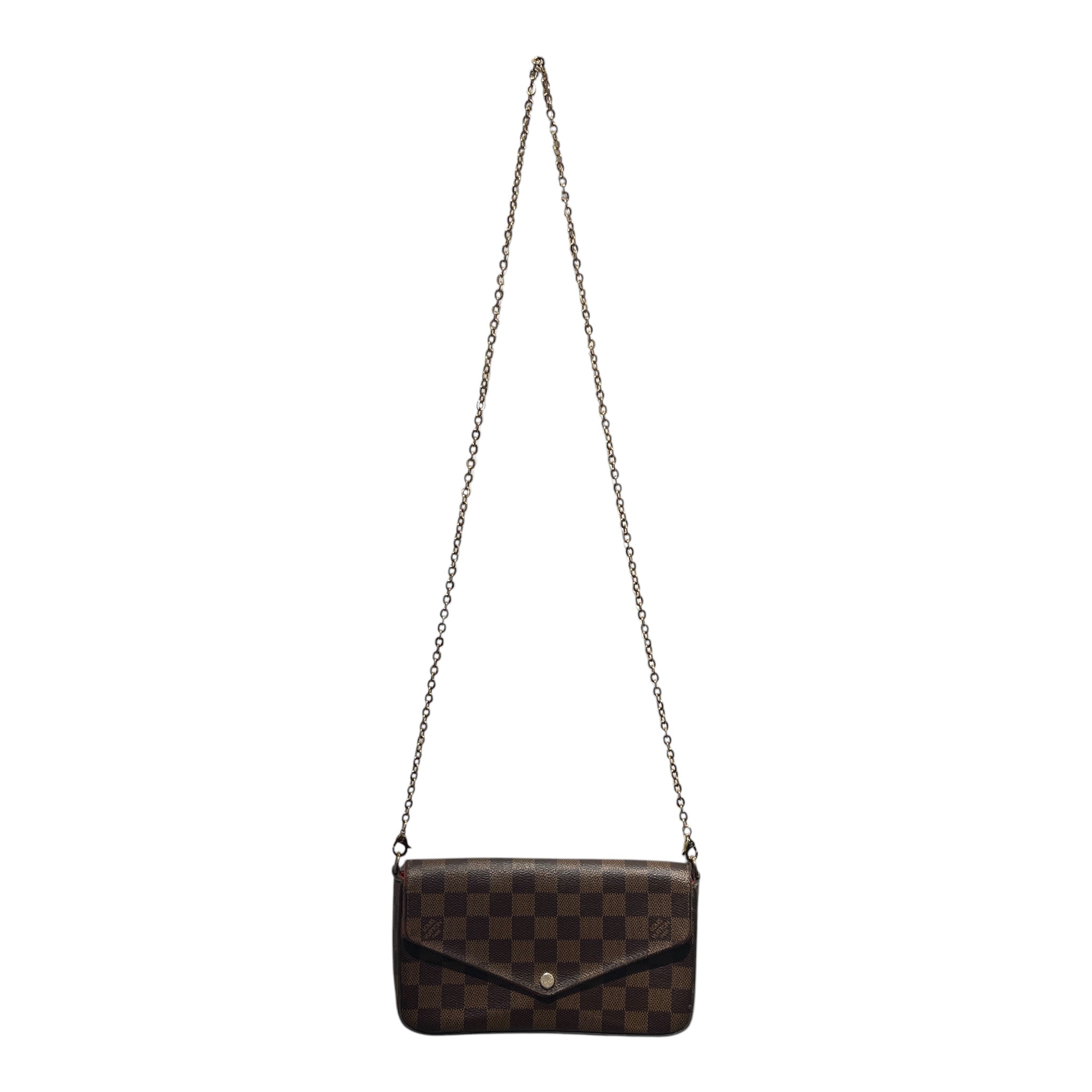 LOUIS VUITTON/Cross Body Bag/All Over Print/Leather/BRW/pochette view 1