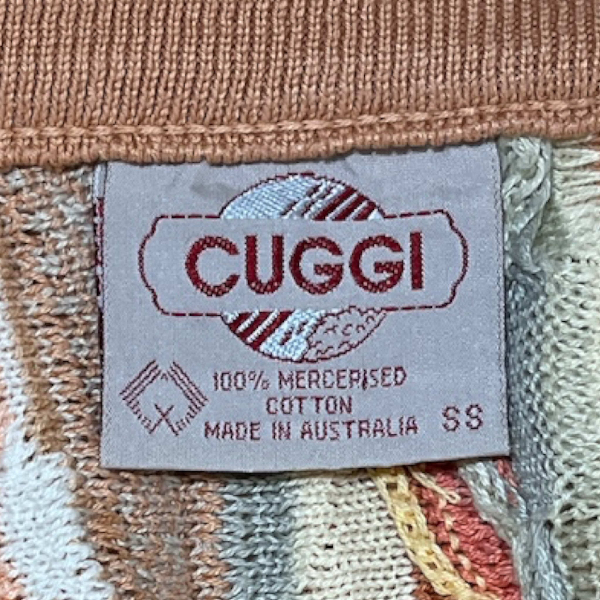 CUGGI BY COOGIE/Cardigan/S/Cotton/ORN/ view 3