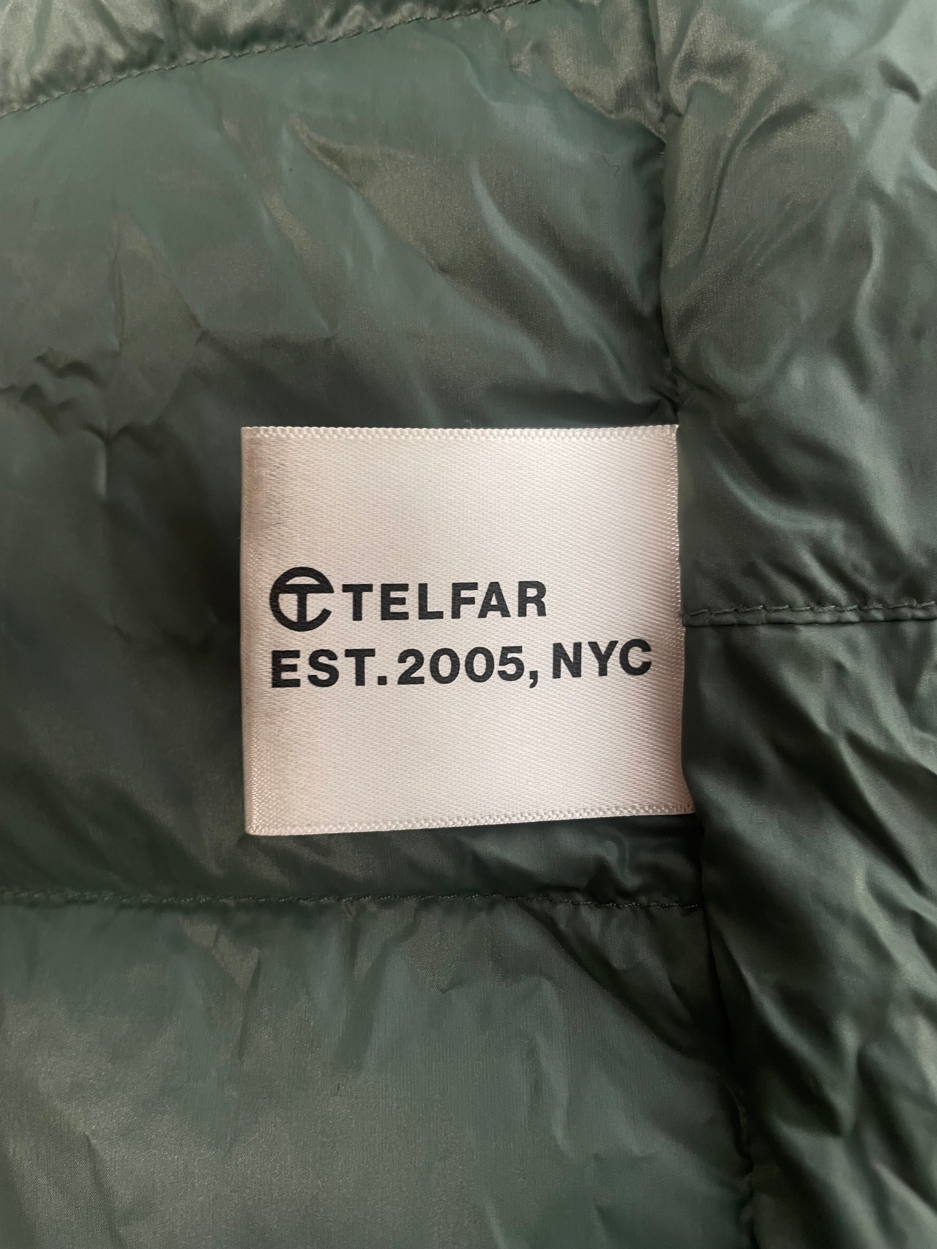 Telfar/Trench Coat/M/Nylon/GRN/PUFFER DOWN LONG COAT view 7