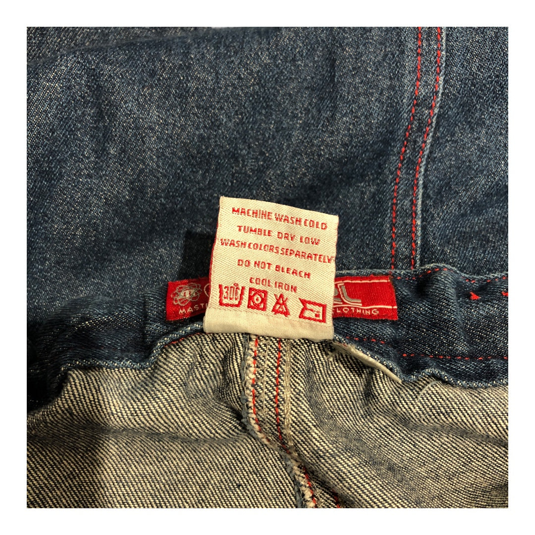 MACGIRL/Long Skirt/14/Cotton/IDG/Maxi Length/red mesh detailing view 4