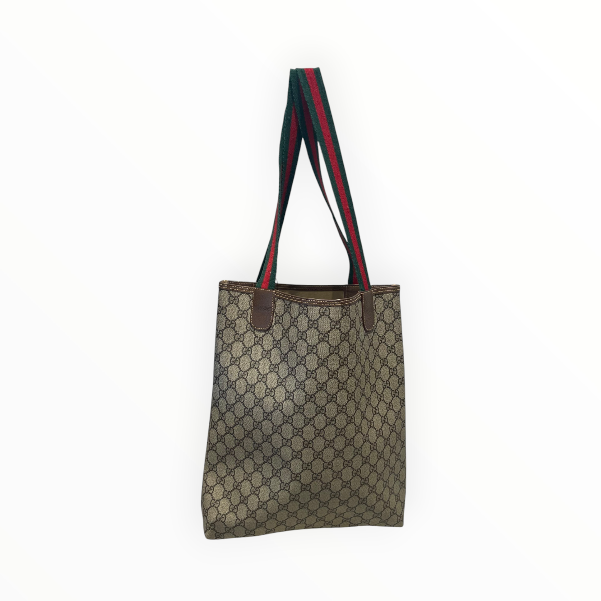 GUCCI/Tote Bag/Monogram/Cotton/BRW/Gucci GG Monogram Supreme Tote view 2