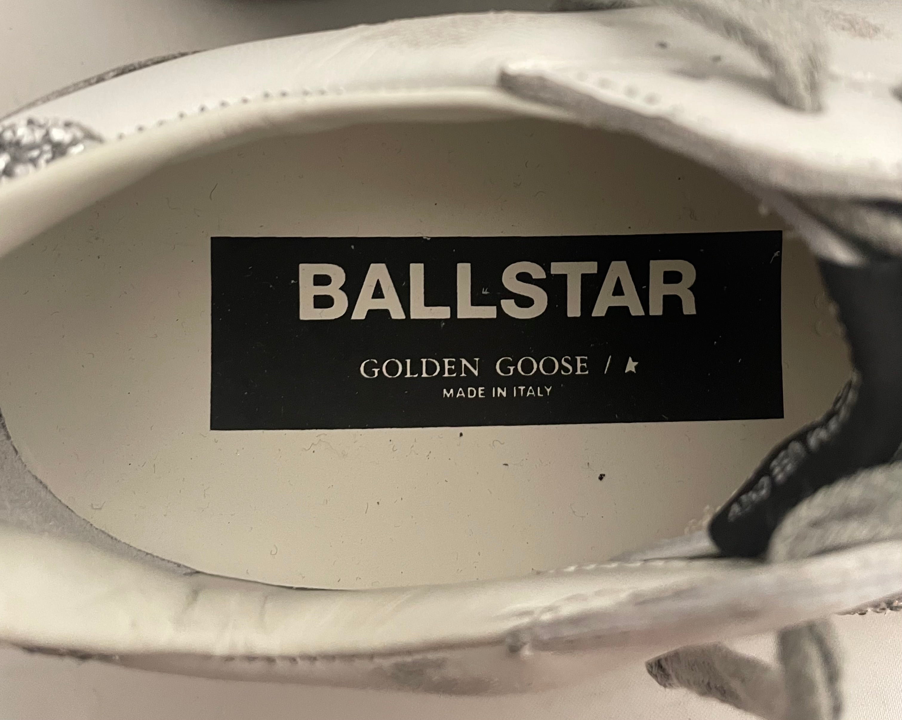 GOLDEN GOOSE/Low-Sneakers/EU 38/Leather/WHT/BALL STAR view 3