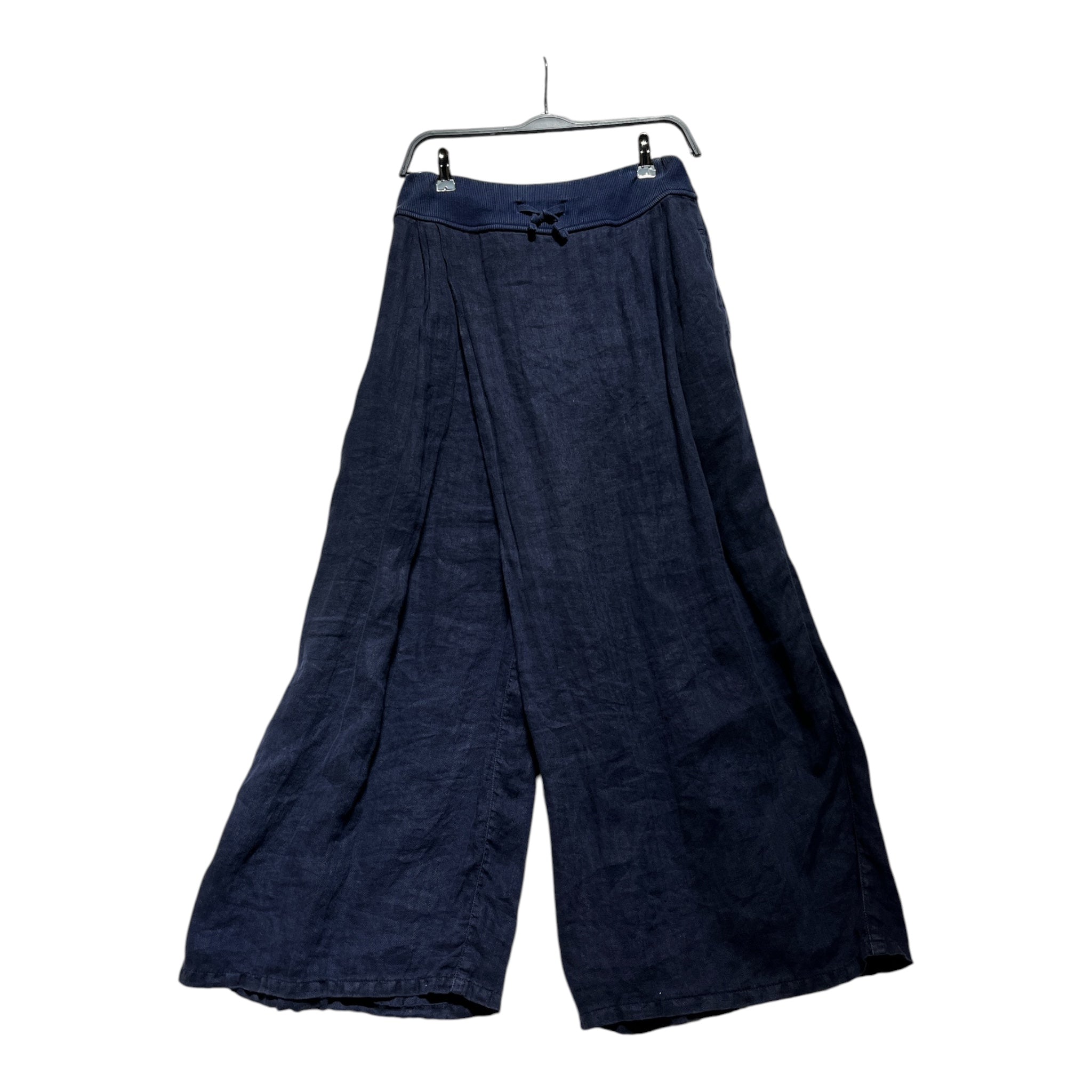 KAPITAL/Wide Leg Pants/S/Cotton/BLU/DRAWSTRING/PLEATED view 1