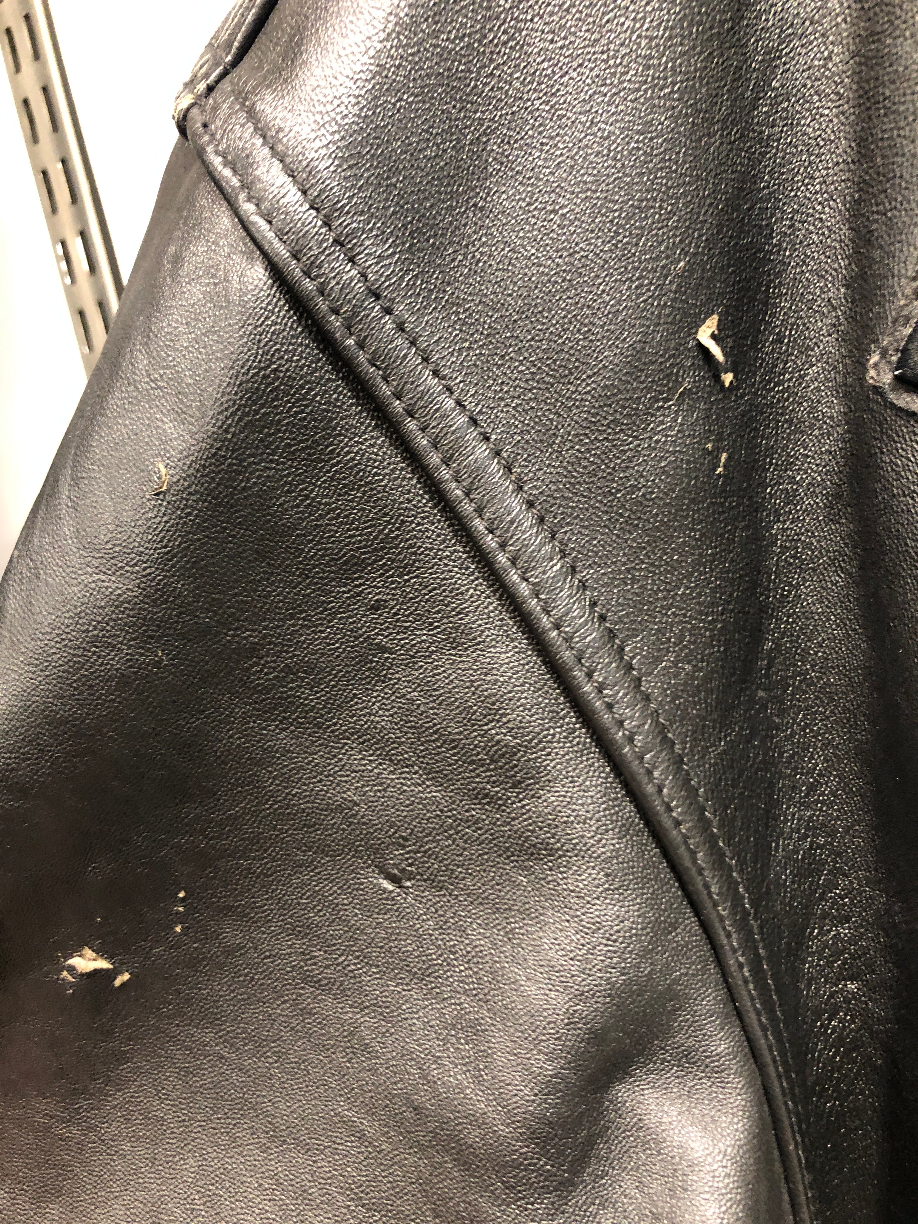 AVIREX/Leather Jkt/XXL/Leather/BLK/Black Aces multi patch Bomber view 7