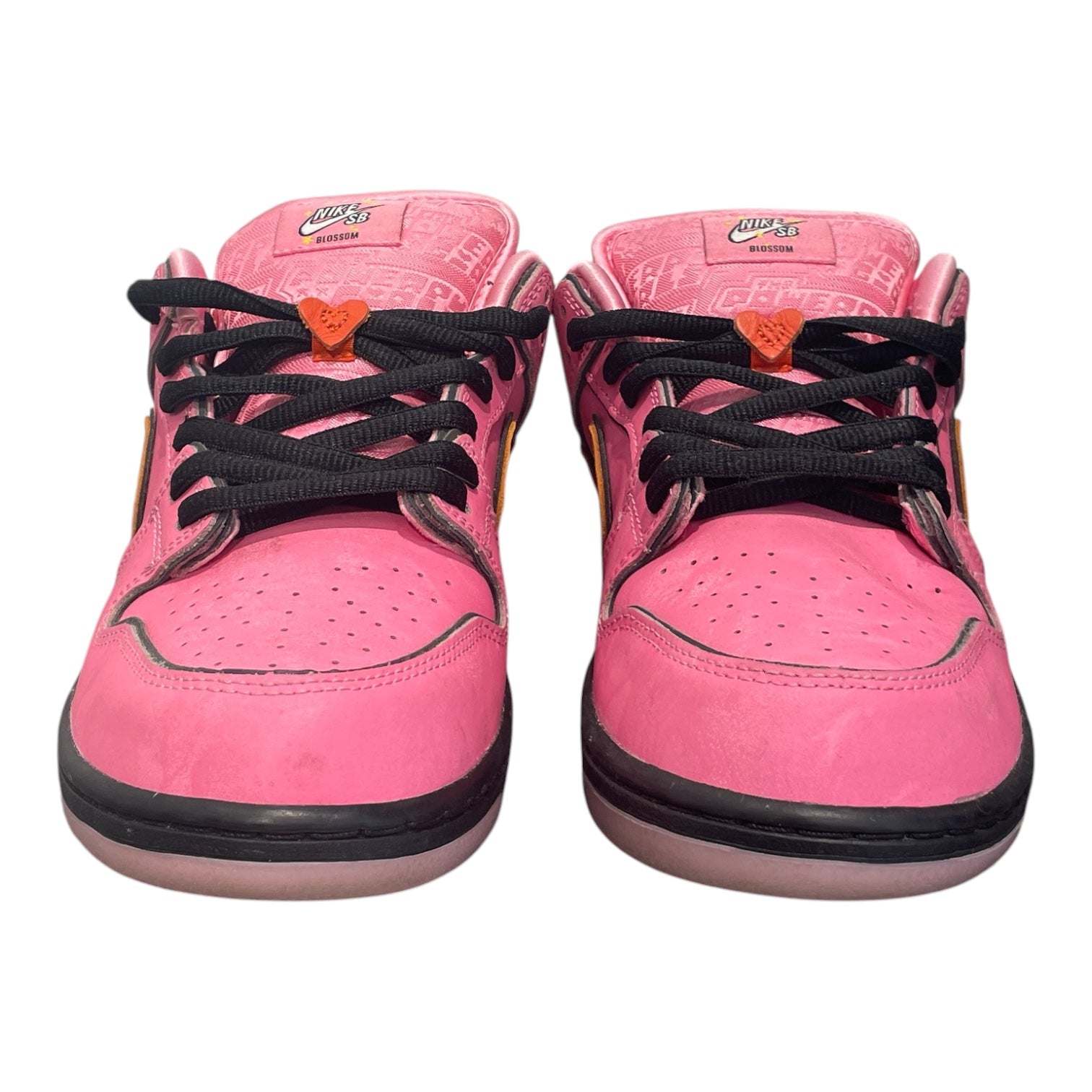 NIKE SB/Low-Sneakers/US 9/Leather/PNK/PINK POWERPUFF DUNK LOW view 3