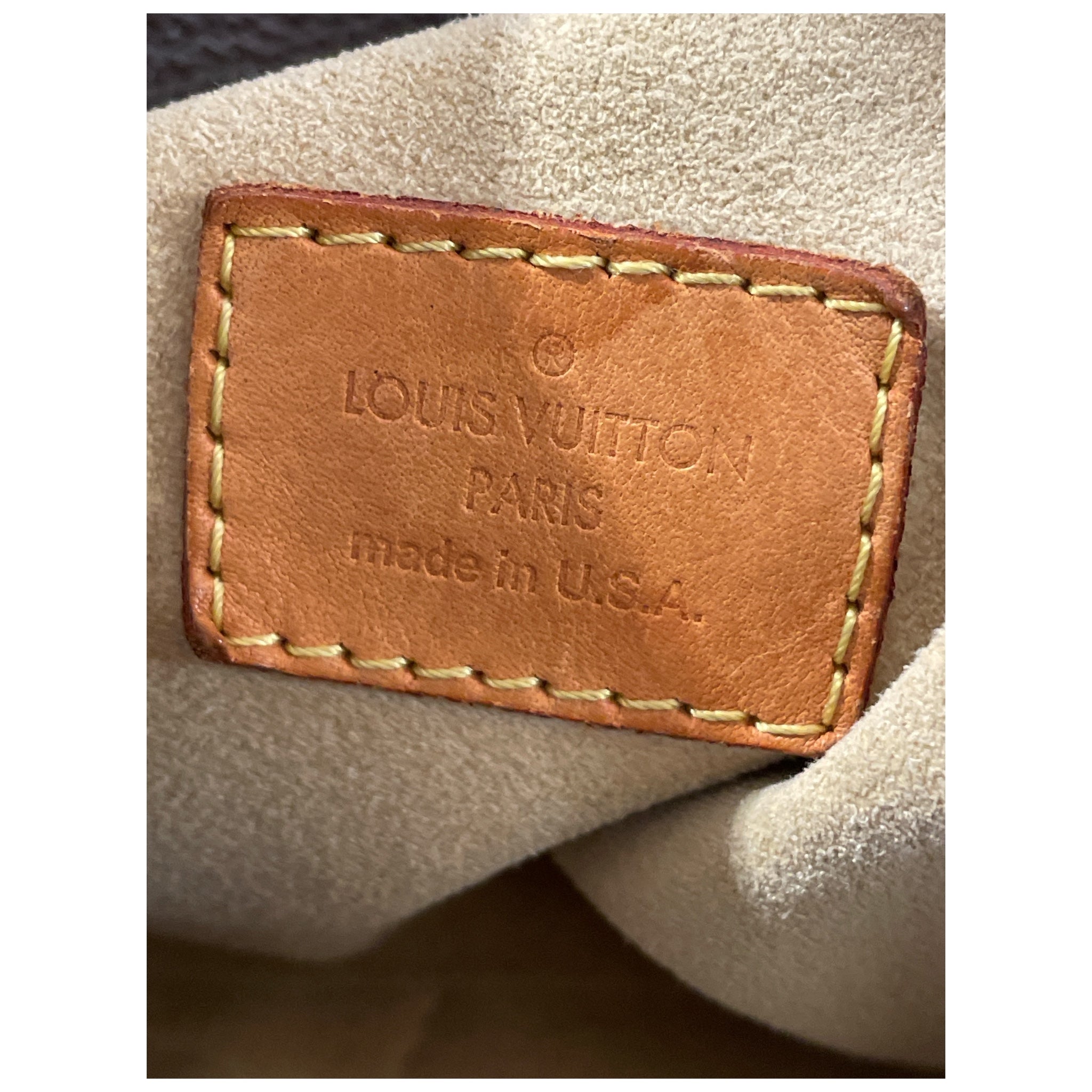 LOUIS VUITTON/Tote Bag/Monogram/Leather/BRW/Arsty LV Tote Damaged view 3