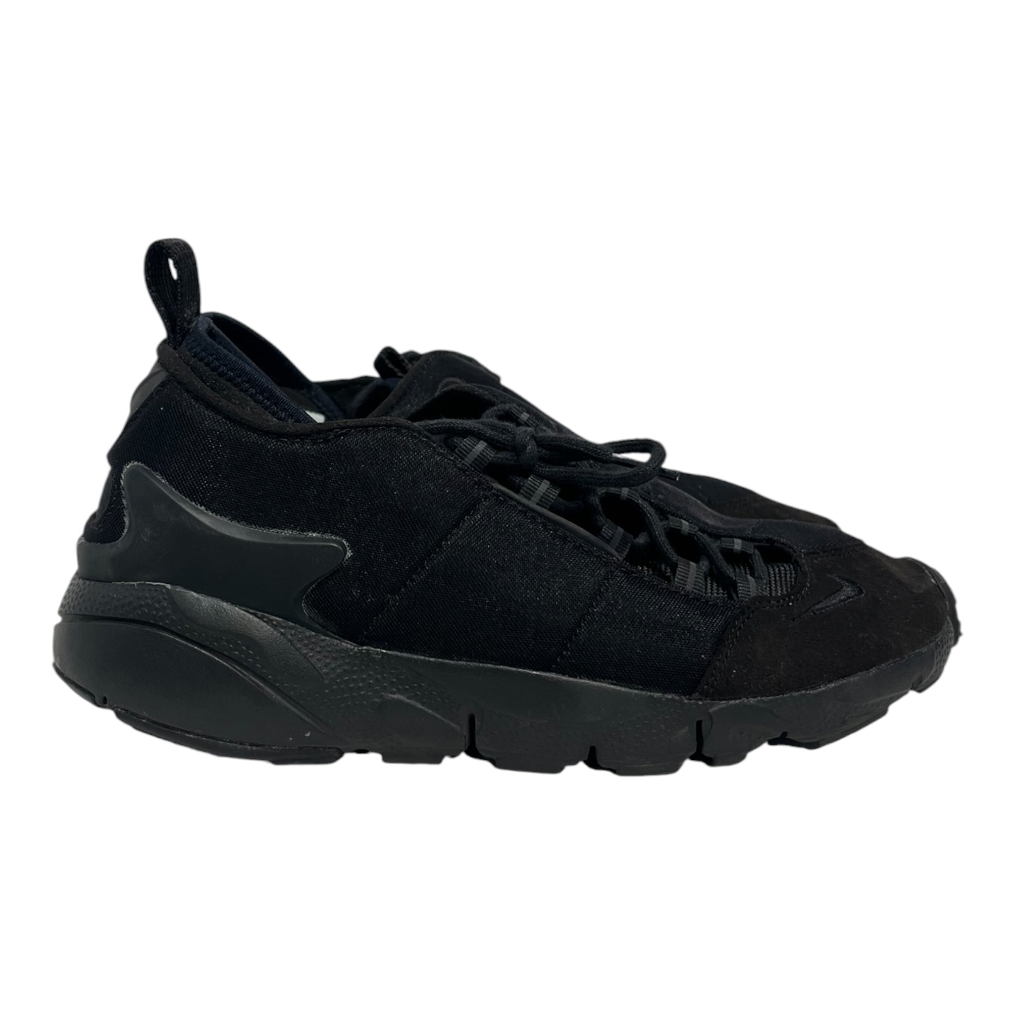 BLACK COMME des GARCONS/NIKE/Low-Sneakers/US 8/Nylon/BLK/BV0075-001 CDG LOGO view 2