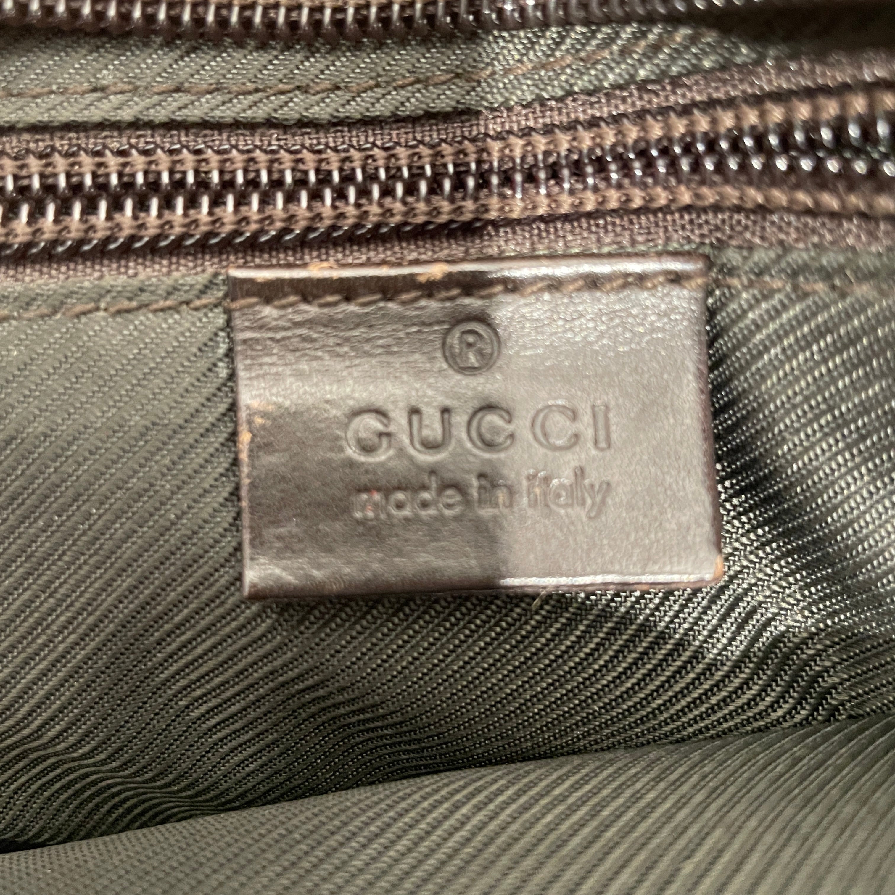 GUCCI/Cross Body Bag/Cotton/CML/GG SUPREME CLOTH view 6