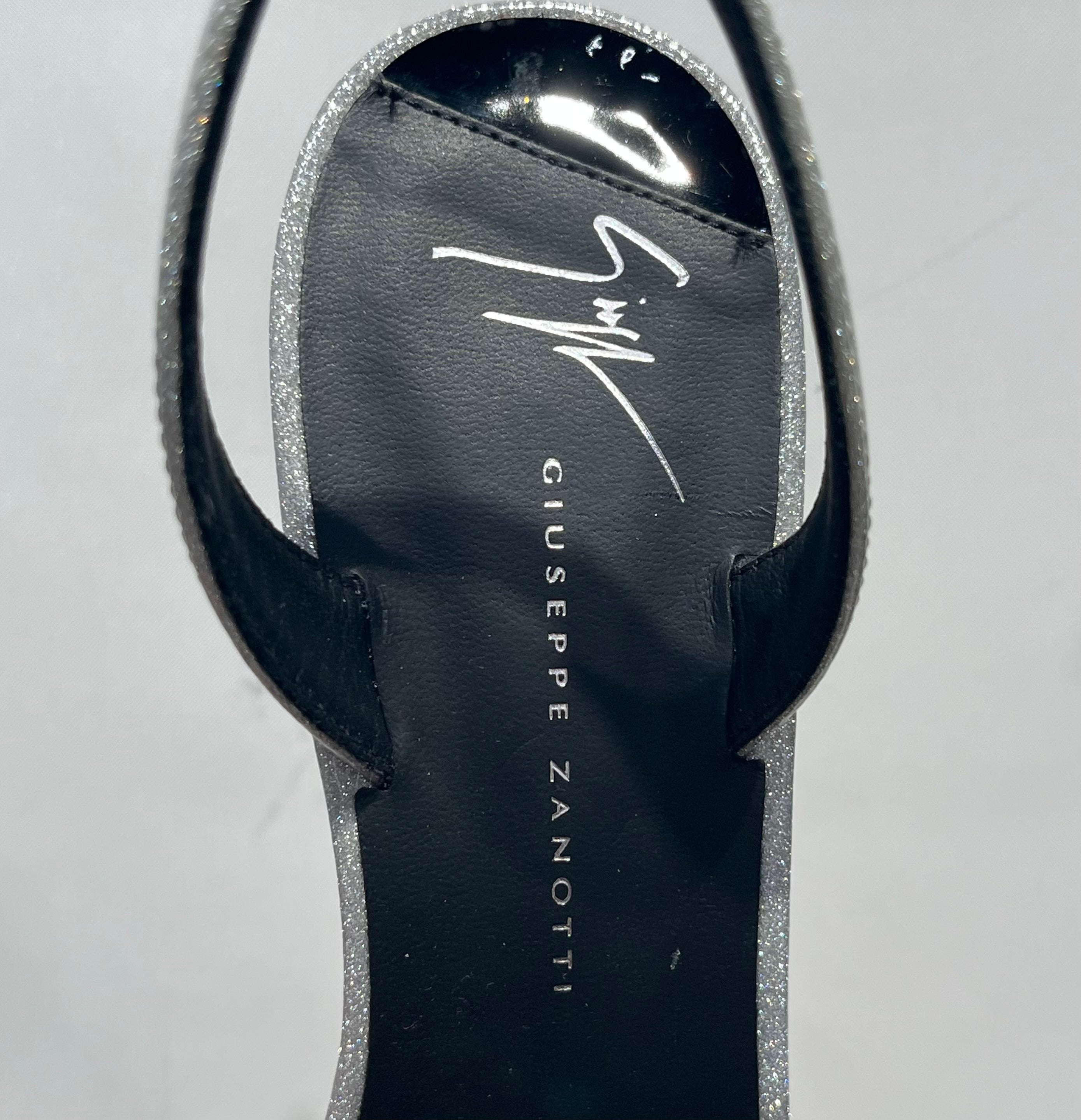 Giuseppe Zanotti/Heels/US 6.5/Iridescent/SLV/LILIBETH 70mm leather sandals view 3