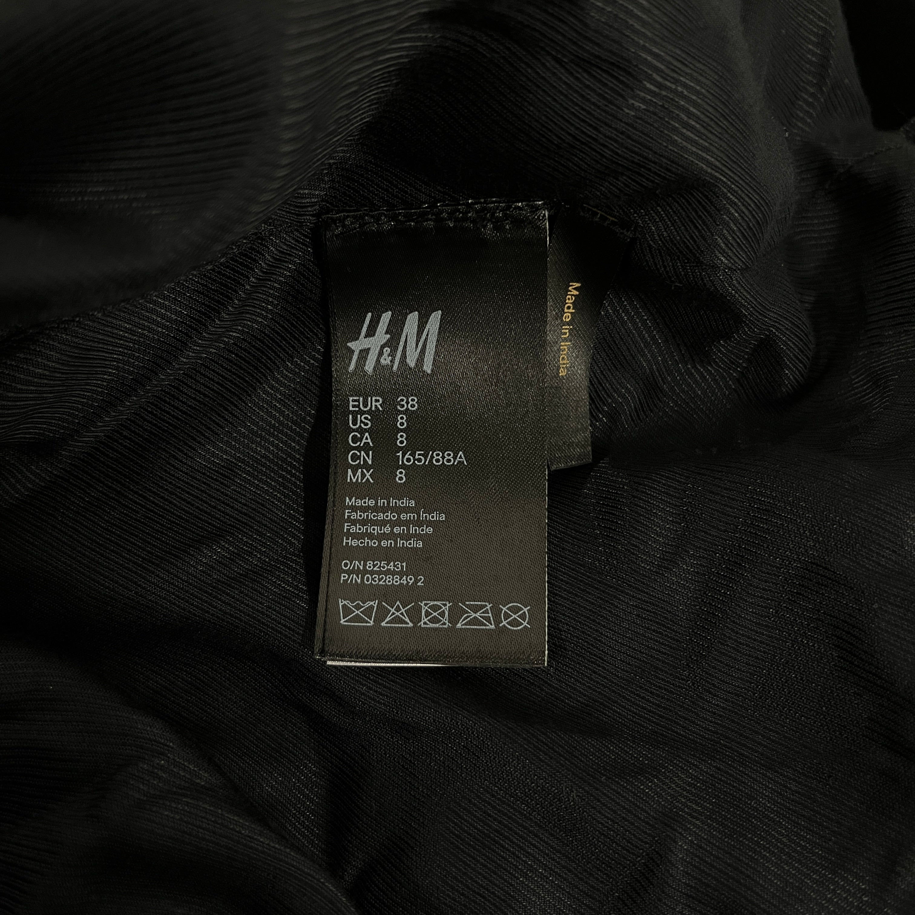 H&M/BALMAIN/Tailored Jkt/8/Velour/BLK/PEARL BLAZER JACKET view 4