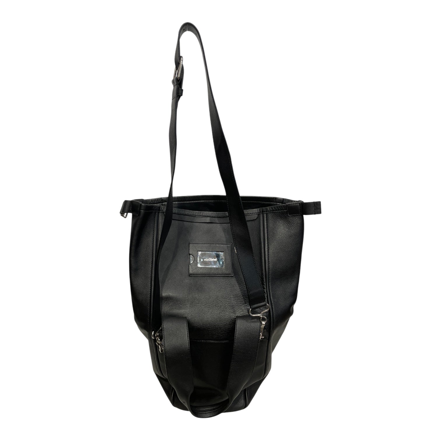 BALENCIAGA/Cross Body Bag/Leather/BLK/CONVERTIBLE BAG view 5