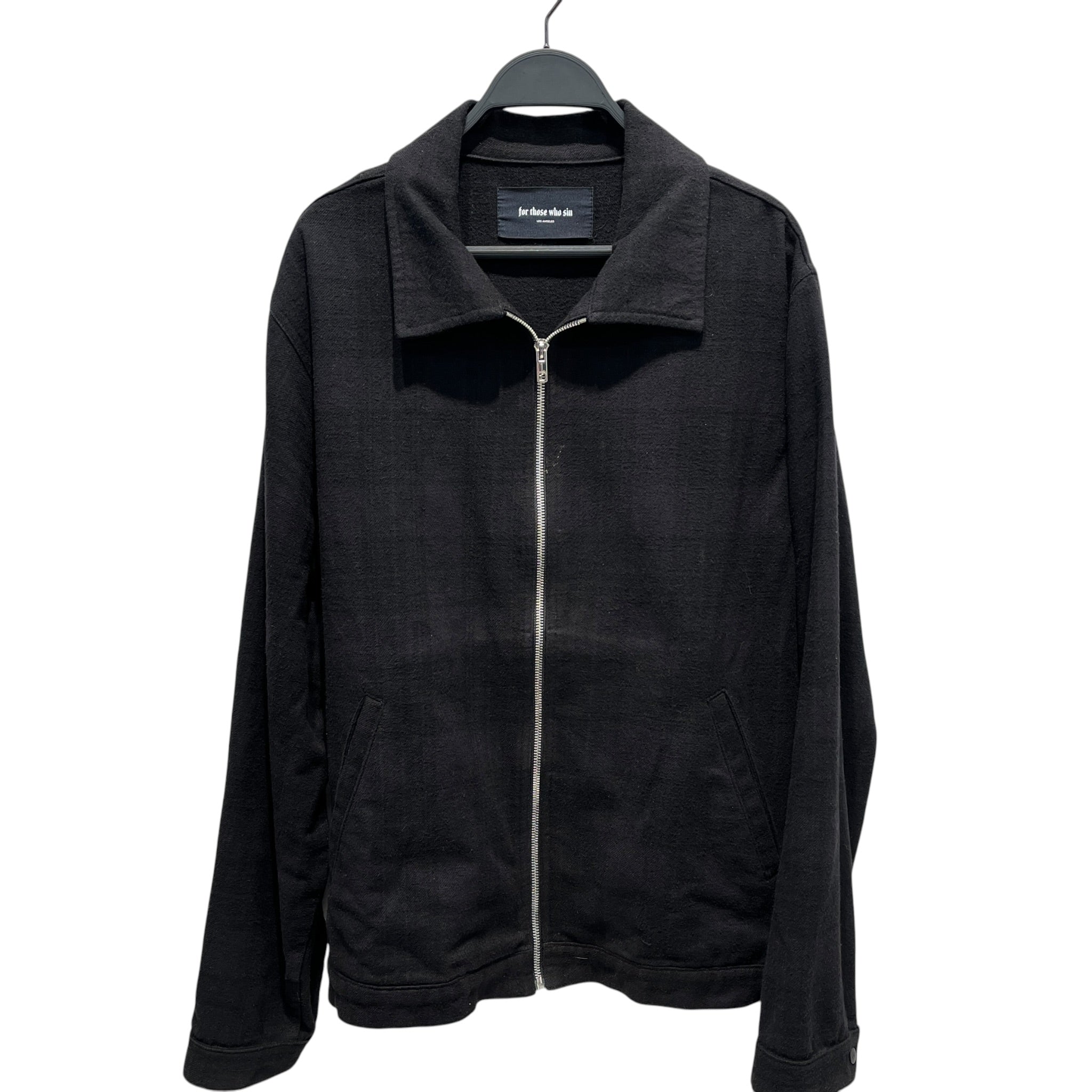 For Those Who Sin/Blouson/M/Cotton/BLK/Plaid/faint plaid blouson jkt view 1