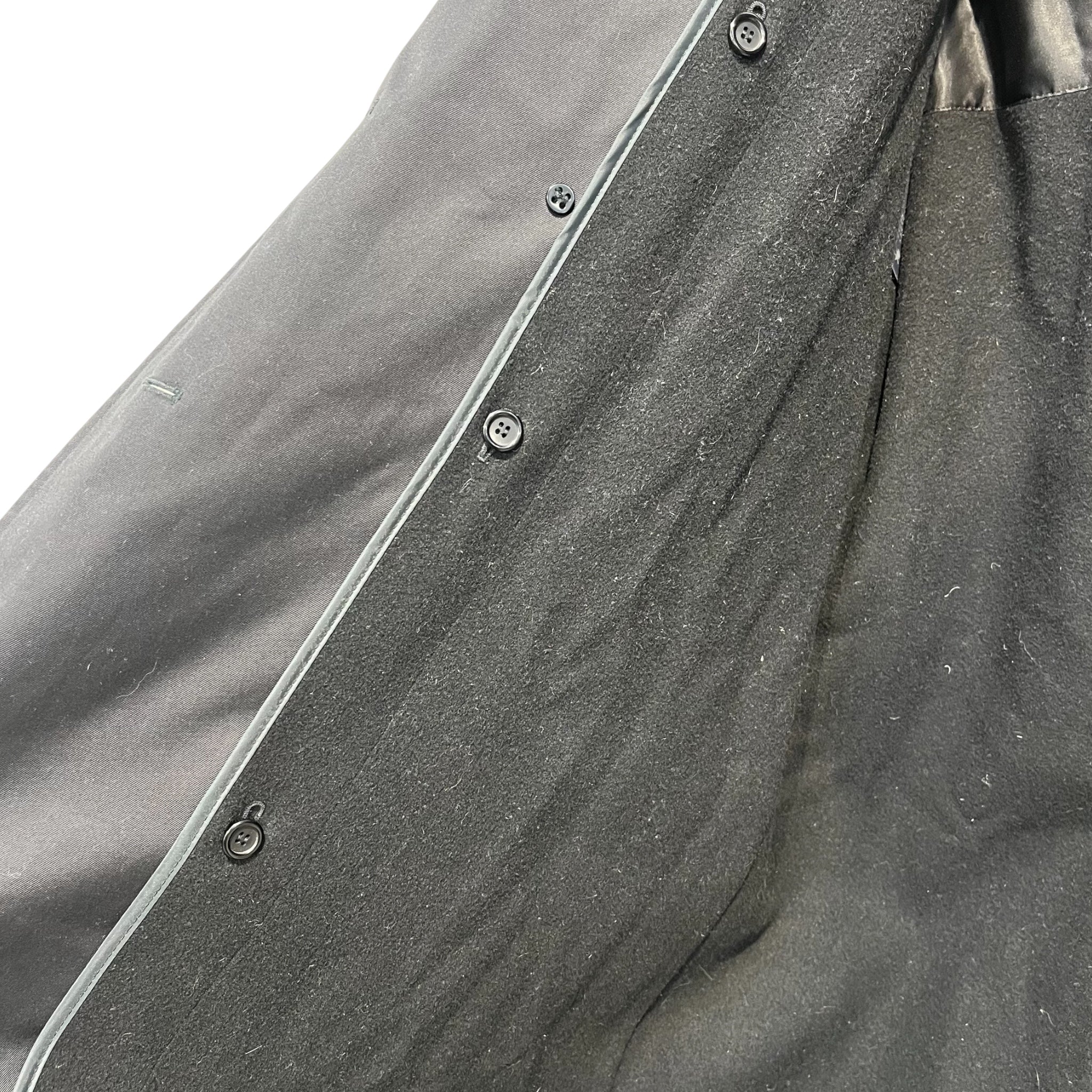 BURBERRY LONDON/Trench Coat/Cotton/BLK/PLAID LINNG/ WITH LINER view 3
