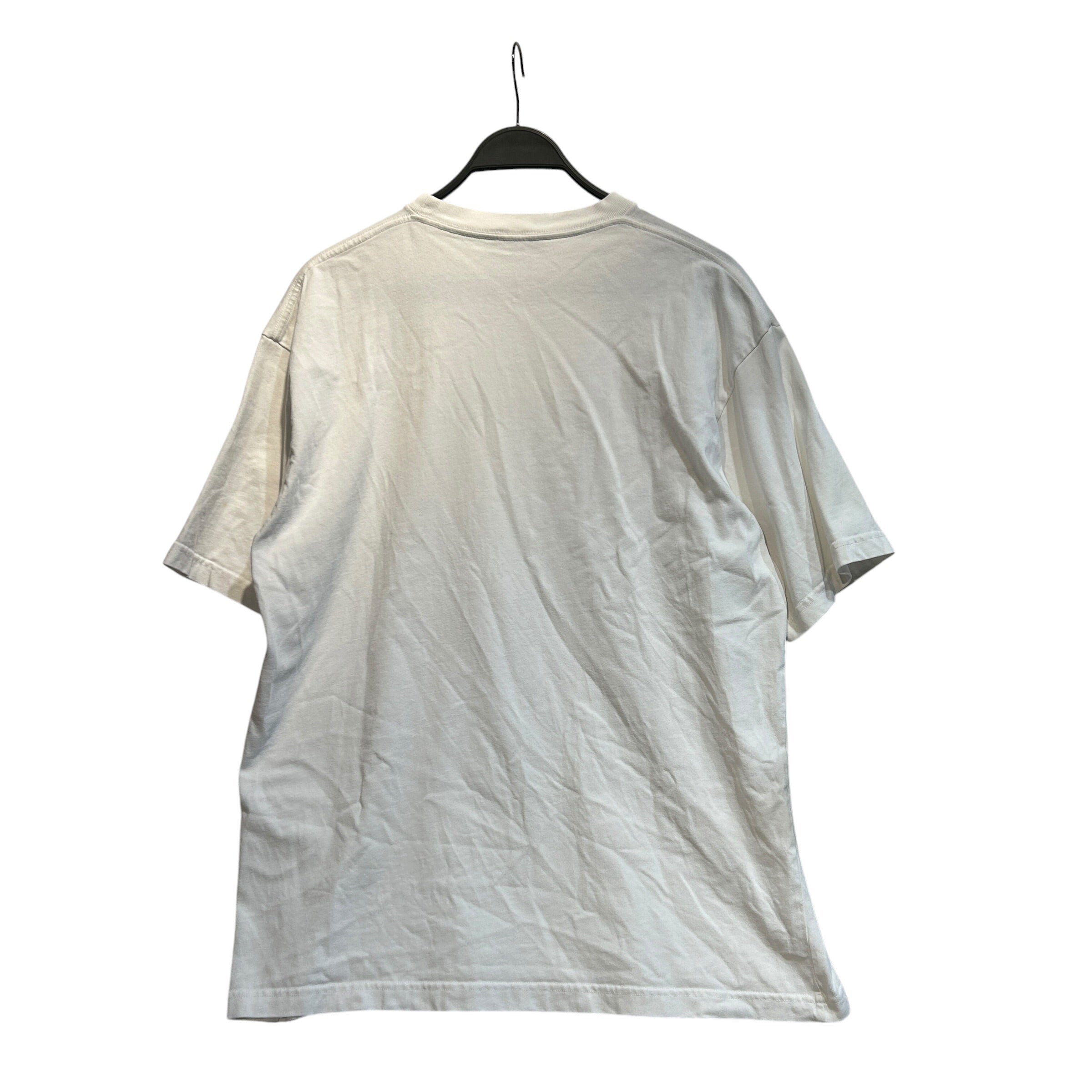 BALENCIAGA/T-Shirt/S/Cotton/WHT/SYMBOLIC LOGO 2019 view 2