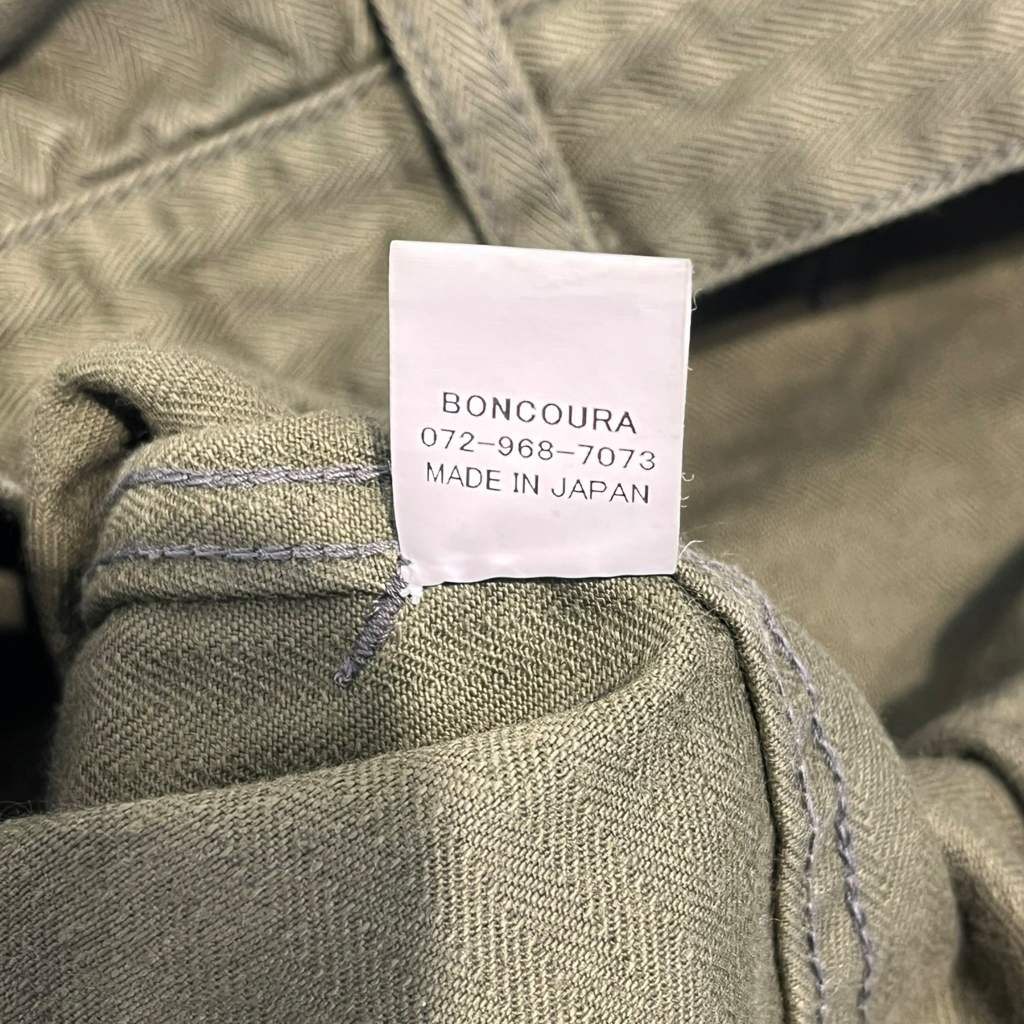 BONCOURA/Pants/30/Cotton/GRN/hbt twill military pant view 5