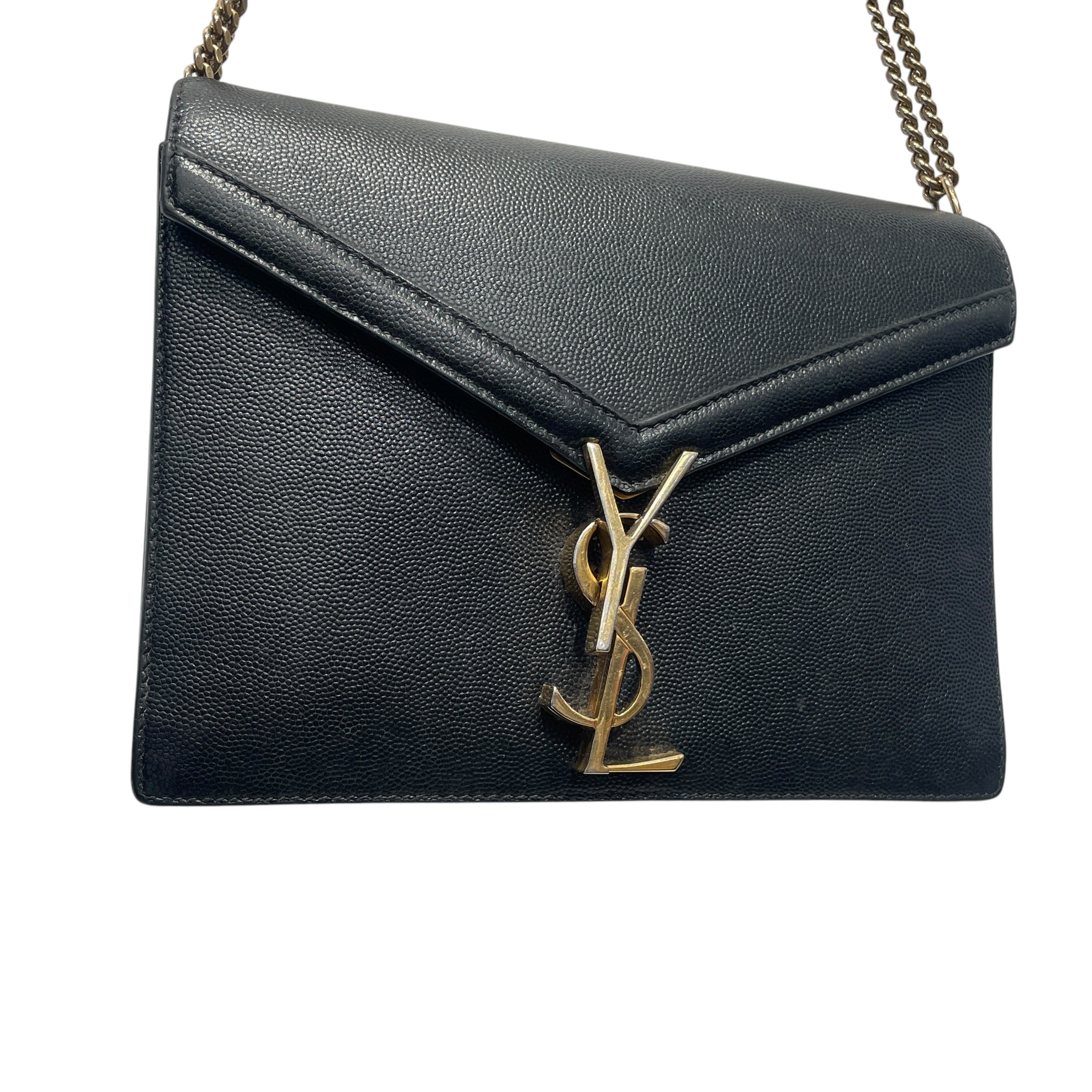 YVES SAINT LAURENT/Bag/Leather/BLK/ Signature Chainstrap view 2