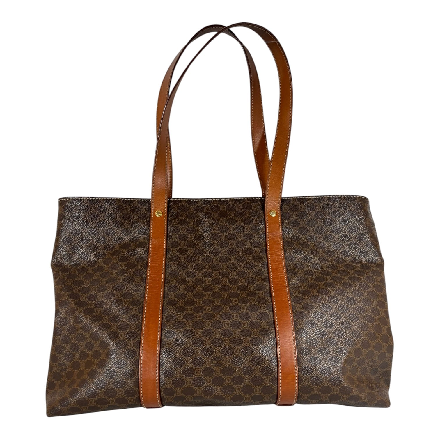 CELINE/Tote Bag/Monogram/Leather/BRW/MACADAM view 2