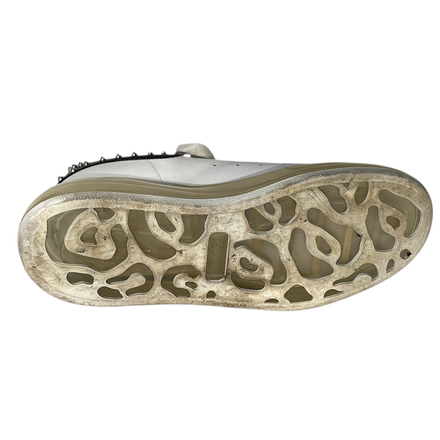 Alexander McQueen/Low-Sneakers/EU 39/Leather/WHT/STUDDED JUMBO SNEAKER view 4