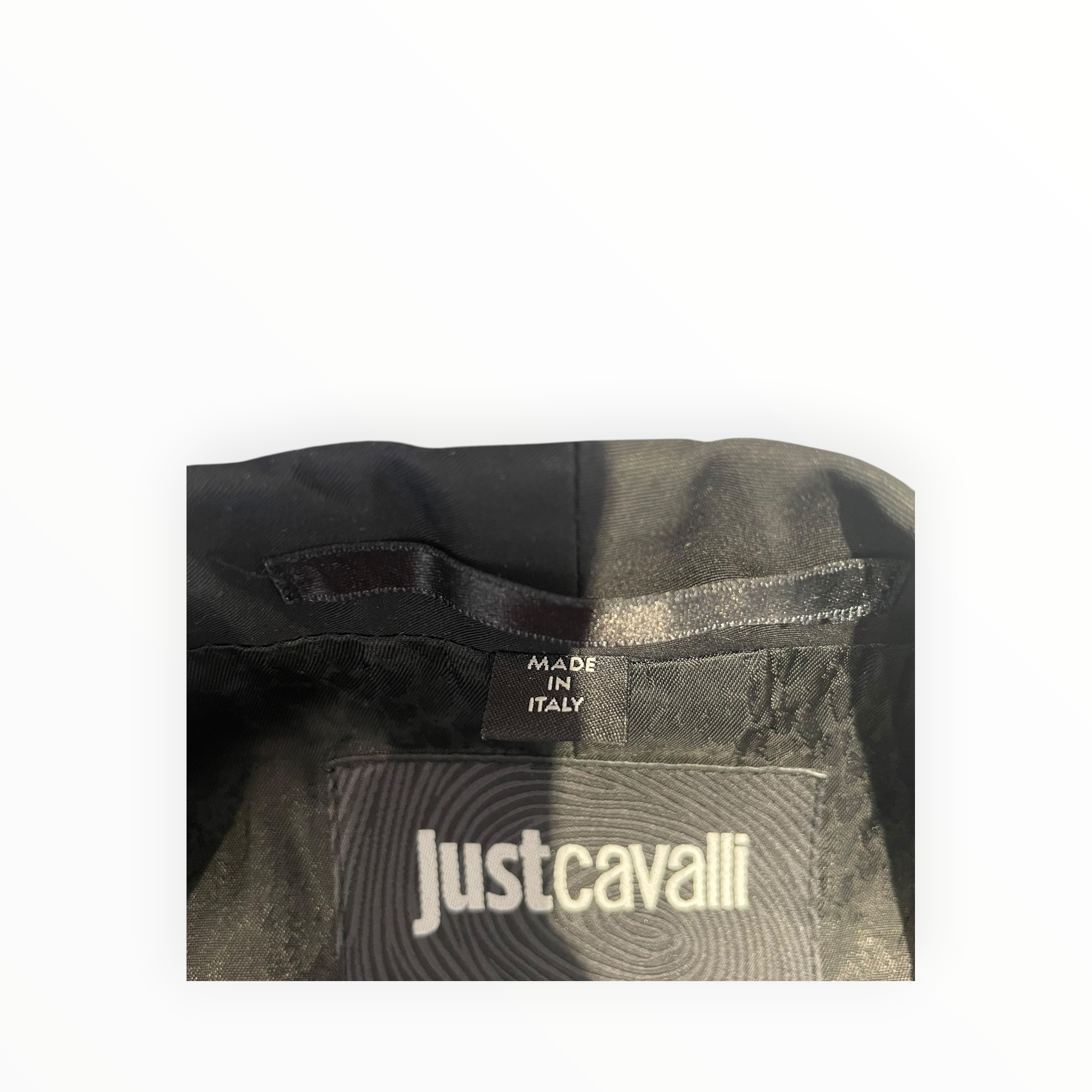 Just cavalli/Jacket/50/Cotton/BLK/blazer wth metallic stud view 4