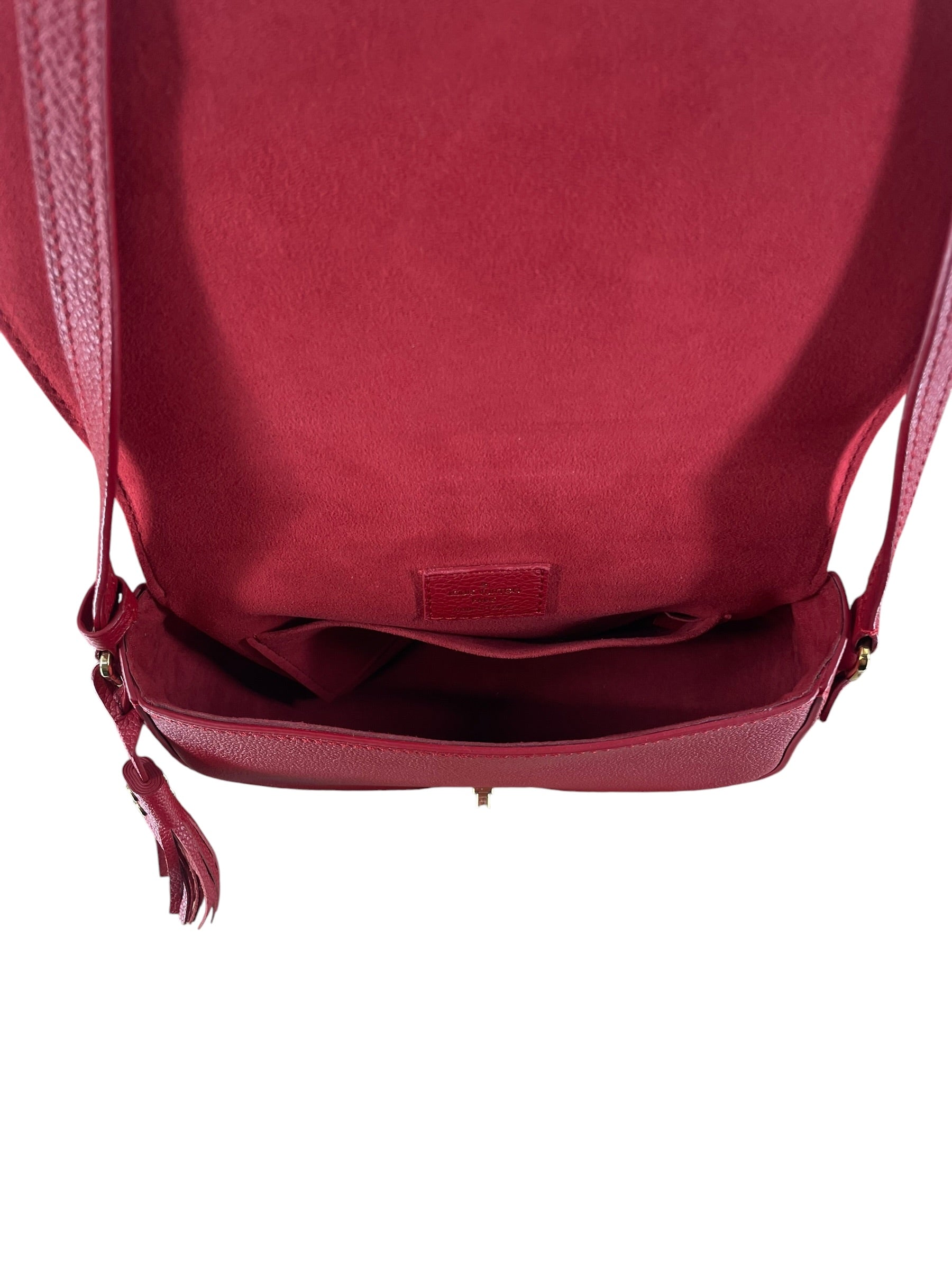 LOUIS VUITTON/Hand Bag/Monogram/Leather/RED/EMPREINTE JUNOT CROSSBODY view 5