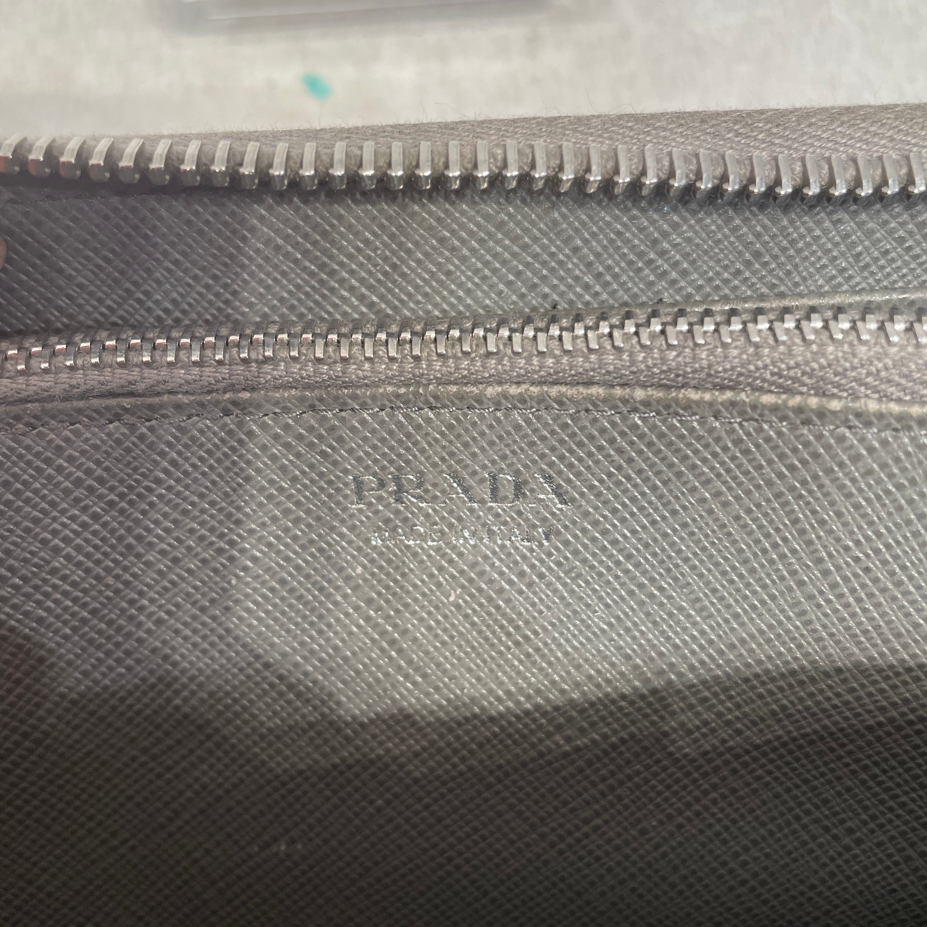 PRADA/Long Wallet/Leather/SLV/L's/Saffiano continental view 5