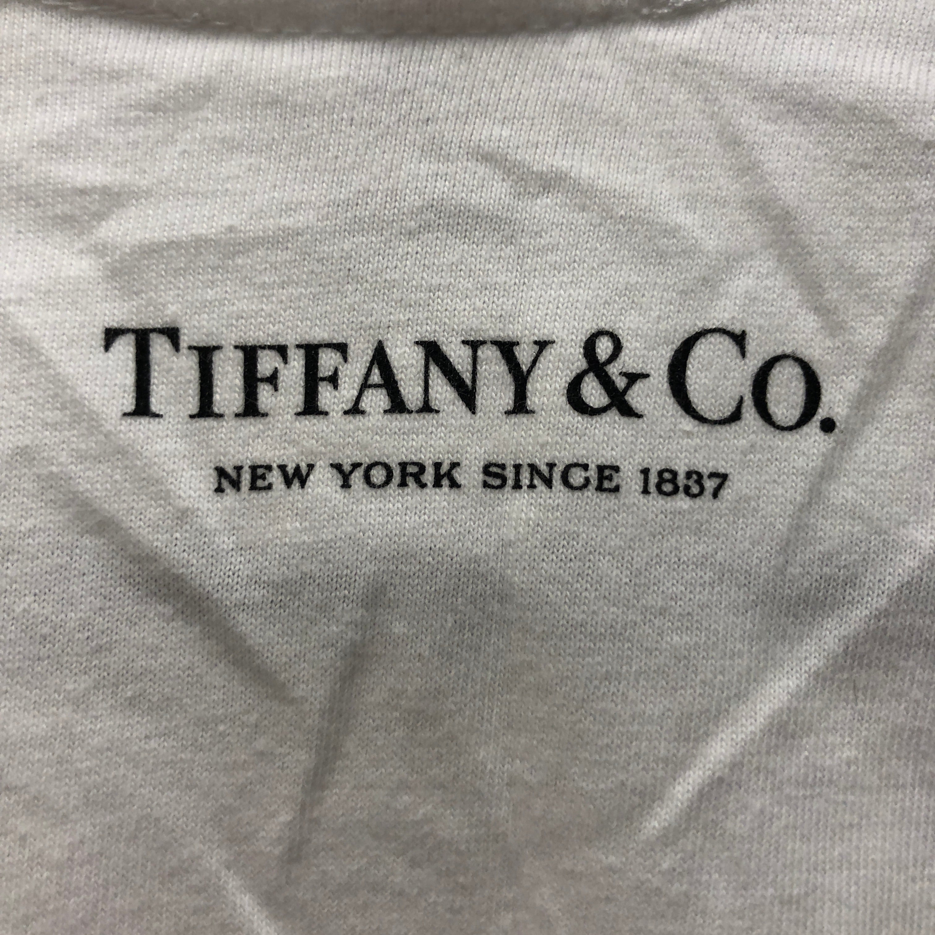 Supreme/TIFFANY&Co./T-Shirt/M/Cotton/WHT/Tiffany Box Logo Tee view 3