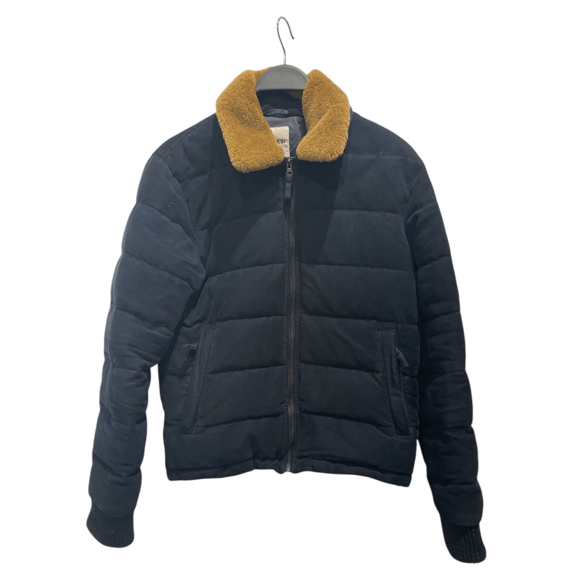 ASPESI/Quilted Jkt/M/Wool/NVY/2012 Sherpa Puffer view 1