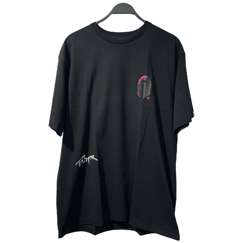 A BATHING APE/T-Shirt/XXL/Cotton/BLK/Graphic/A BATHING APE GODFATHER TEE