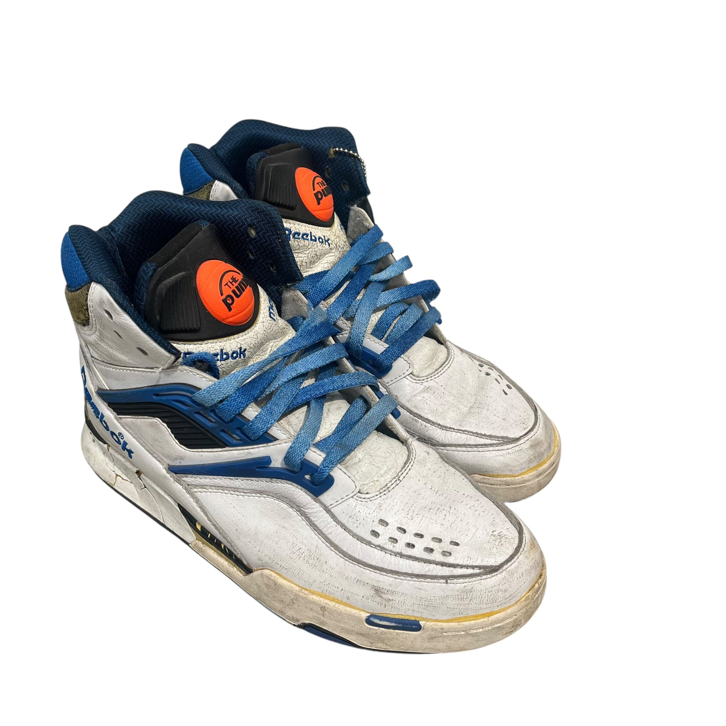 Maison Margiela/Reebok/Hi-Sneakers/US 10/Leather/WHT/TZ PUMP view 1