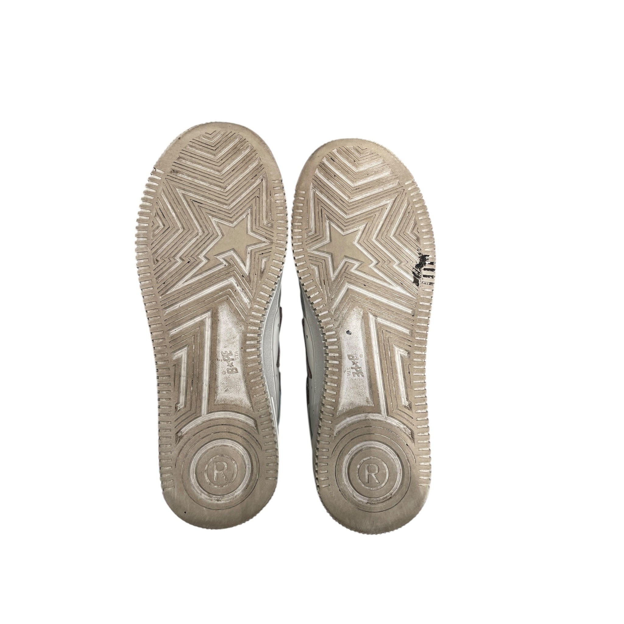 A BATHING APE/Low-Sneakers/US 8/GRY/ view 4