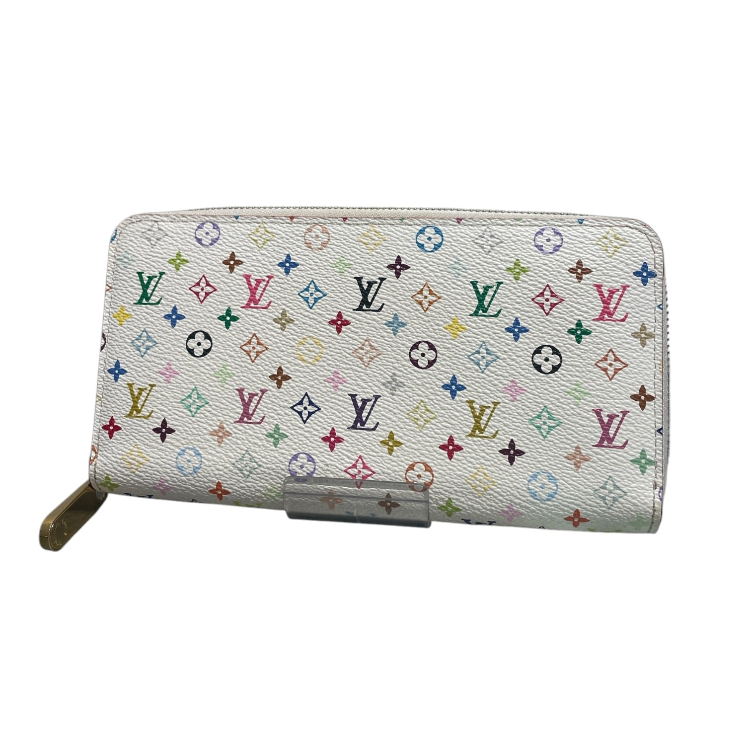 LOUIS VUITTON/Long Wallet/Monogram/WHT/L's/Murakami Zippy CA3162 view 1