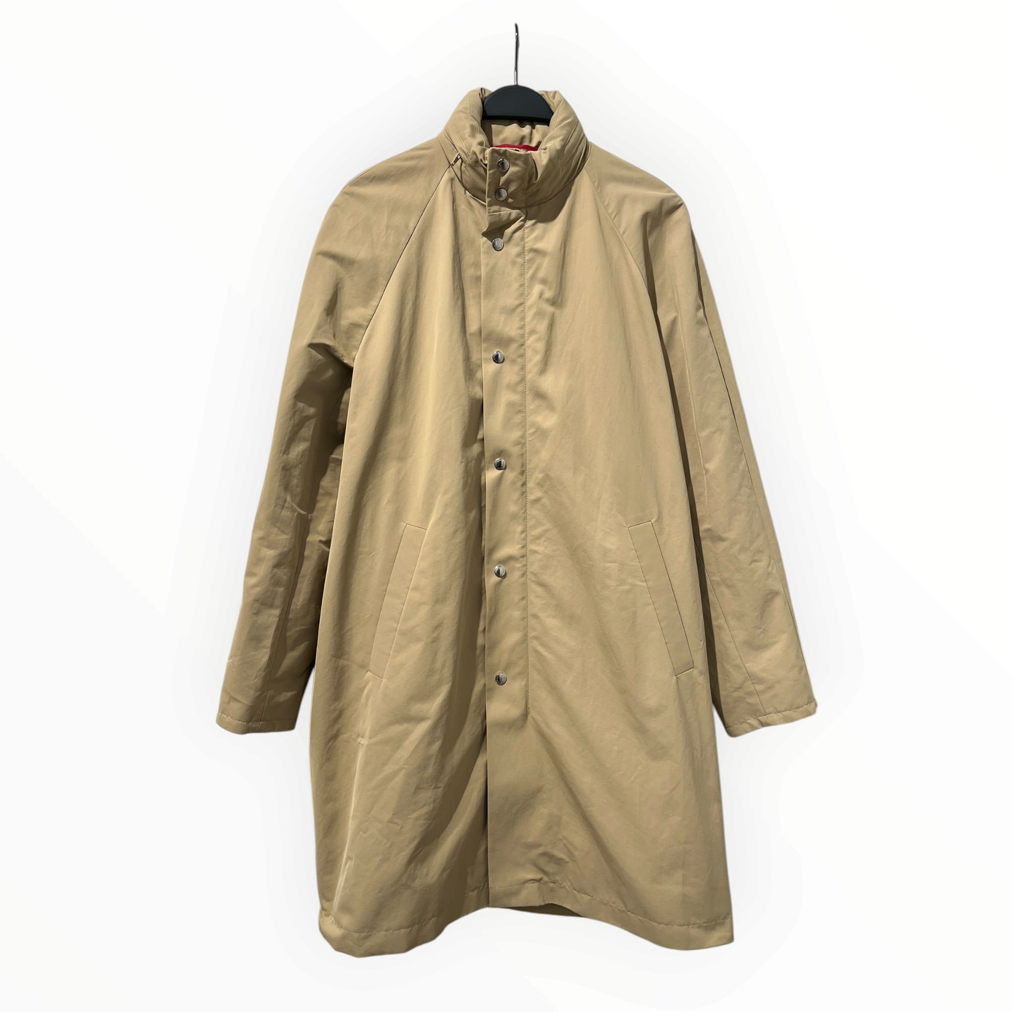 MAISON KITSUNE/Coat/M/Cotton/BEG/SCOOTERS ON INSIDE LINING view 1