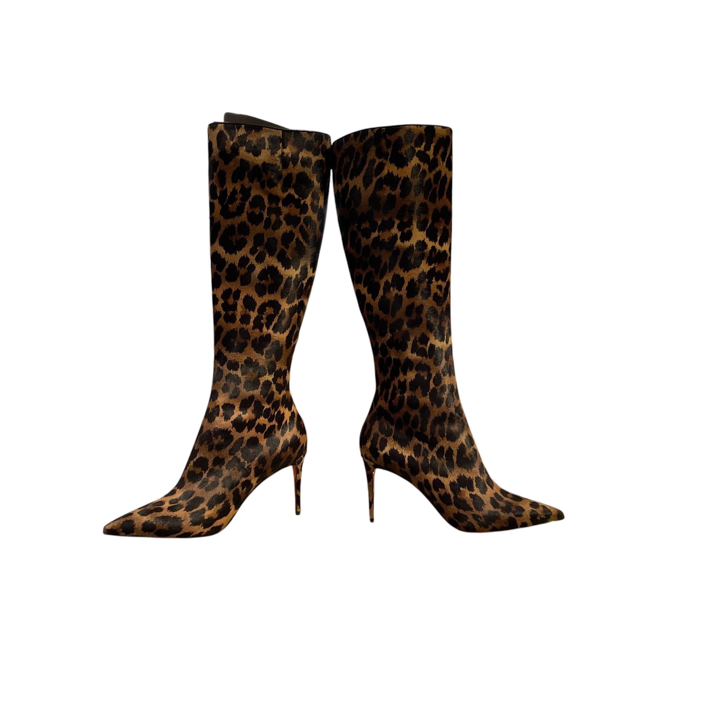 Christian Louboutin/Long Boots/EU 39.5/Animal Pattern/BRW/Kate Botta Ponyhair view 7