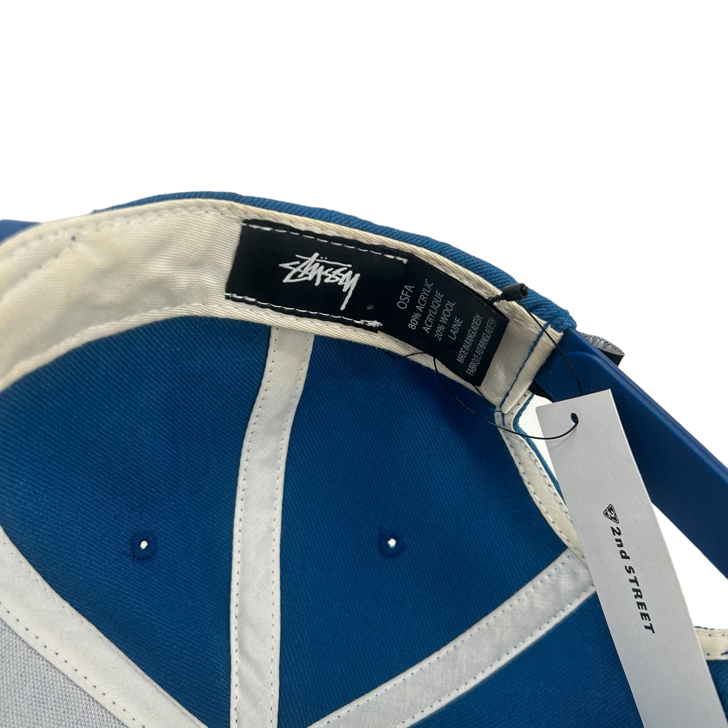 STUSSY/Cap/FREE/Blue/Acrylic view 3