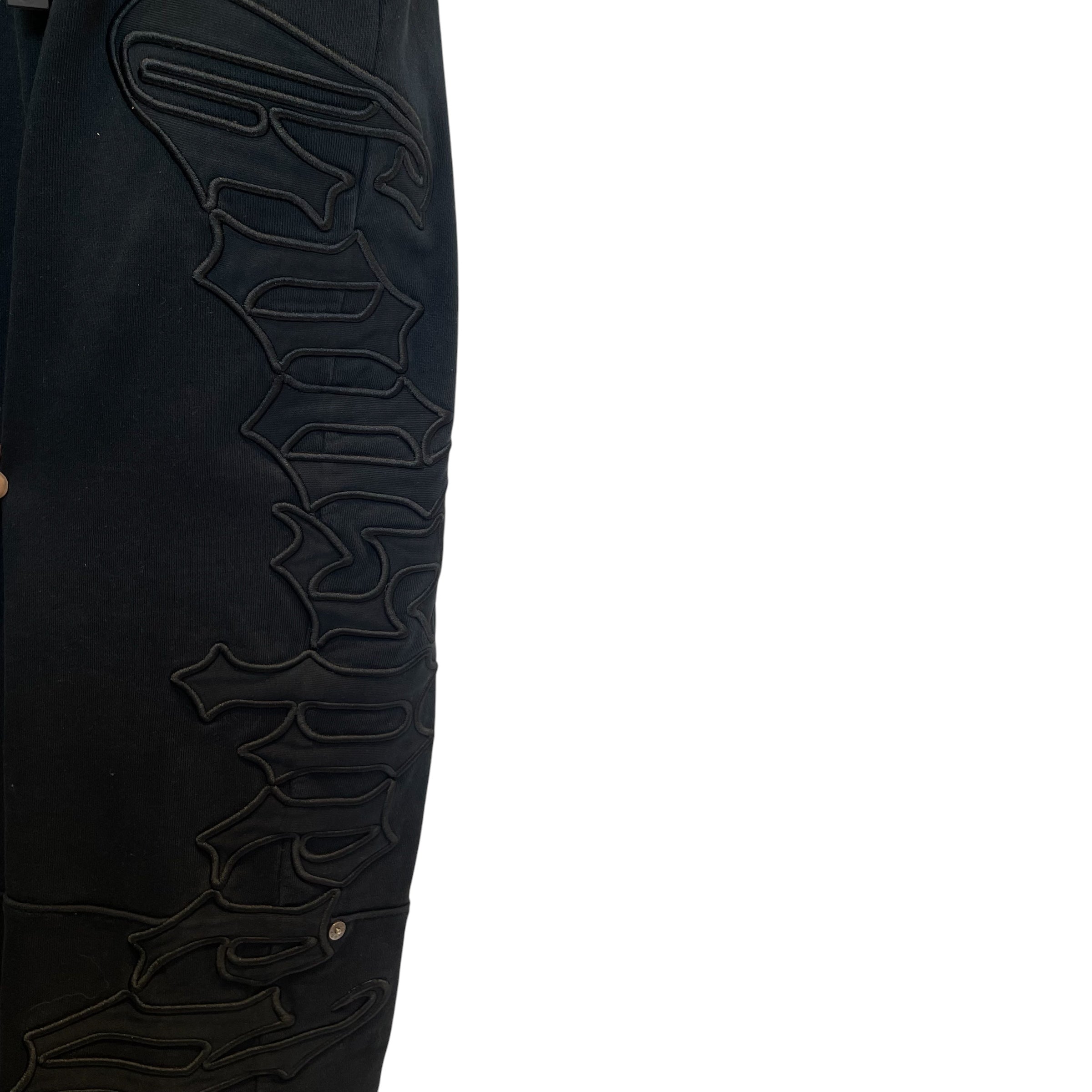 GODSPEED NEW YORK/Pants/S/Cotton/BLK/LOGO STITCHED ON SIDE view 4