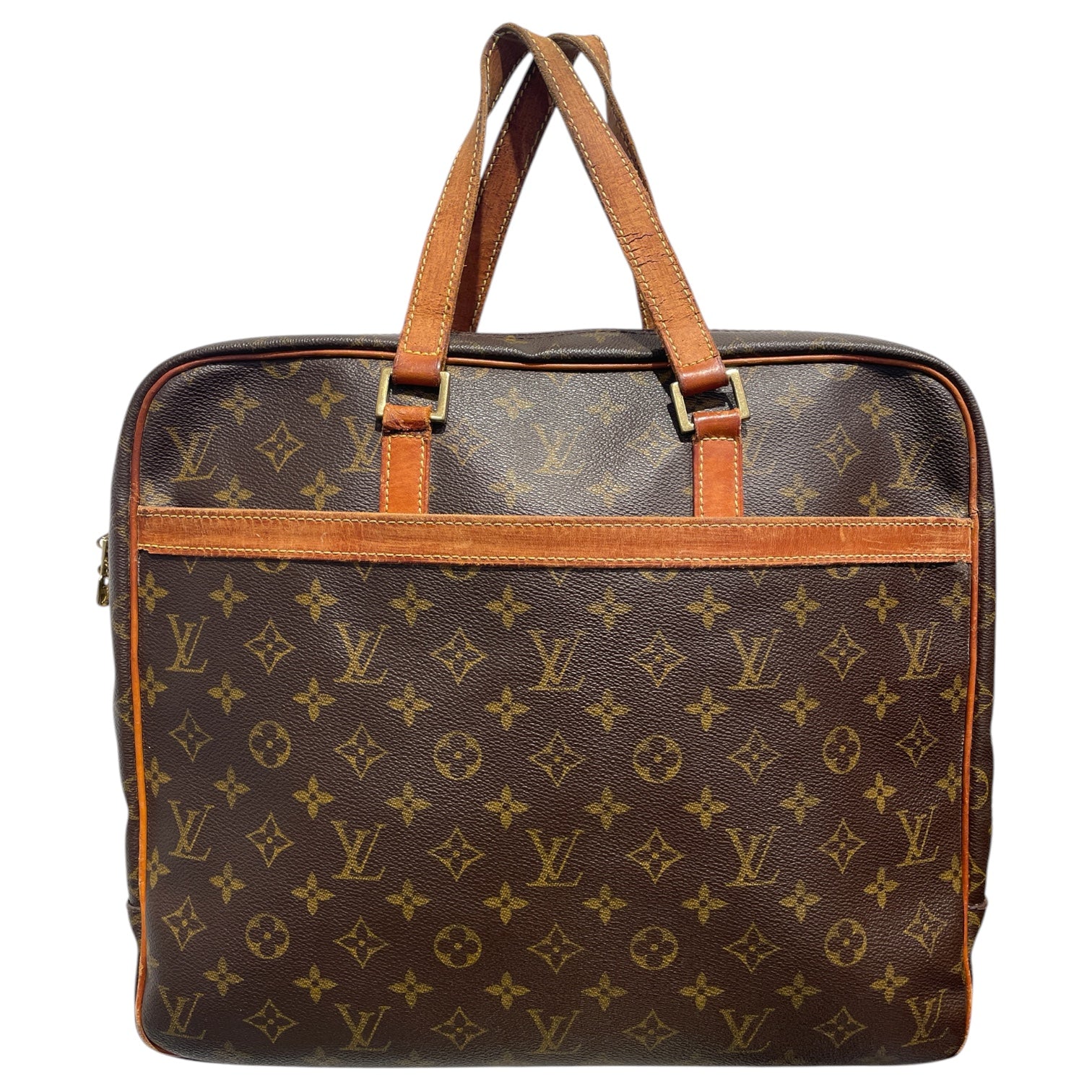 LOUIS VUITTON/Briefcase/Leather/BRW/Porte-Documents Pegase Case view 1