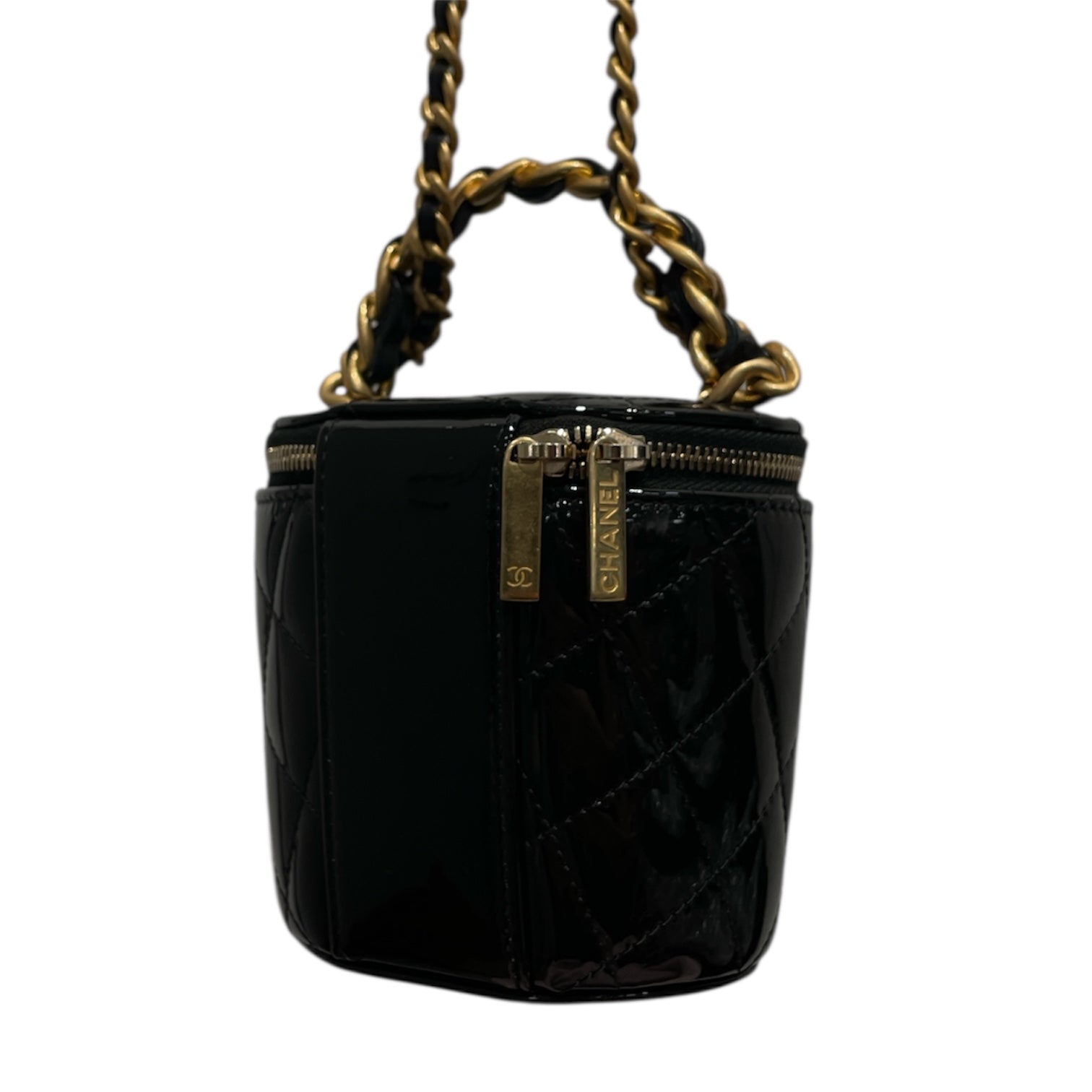 CHANEL/Bag/Lambskin/BLK/AFTERNOON TEA VANITY view 2