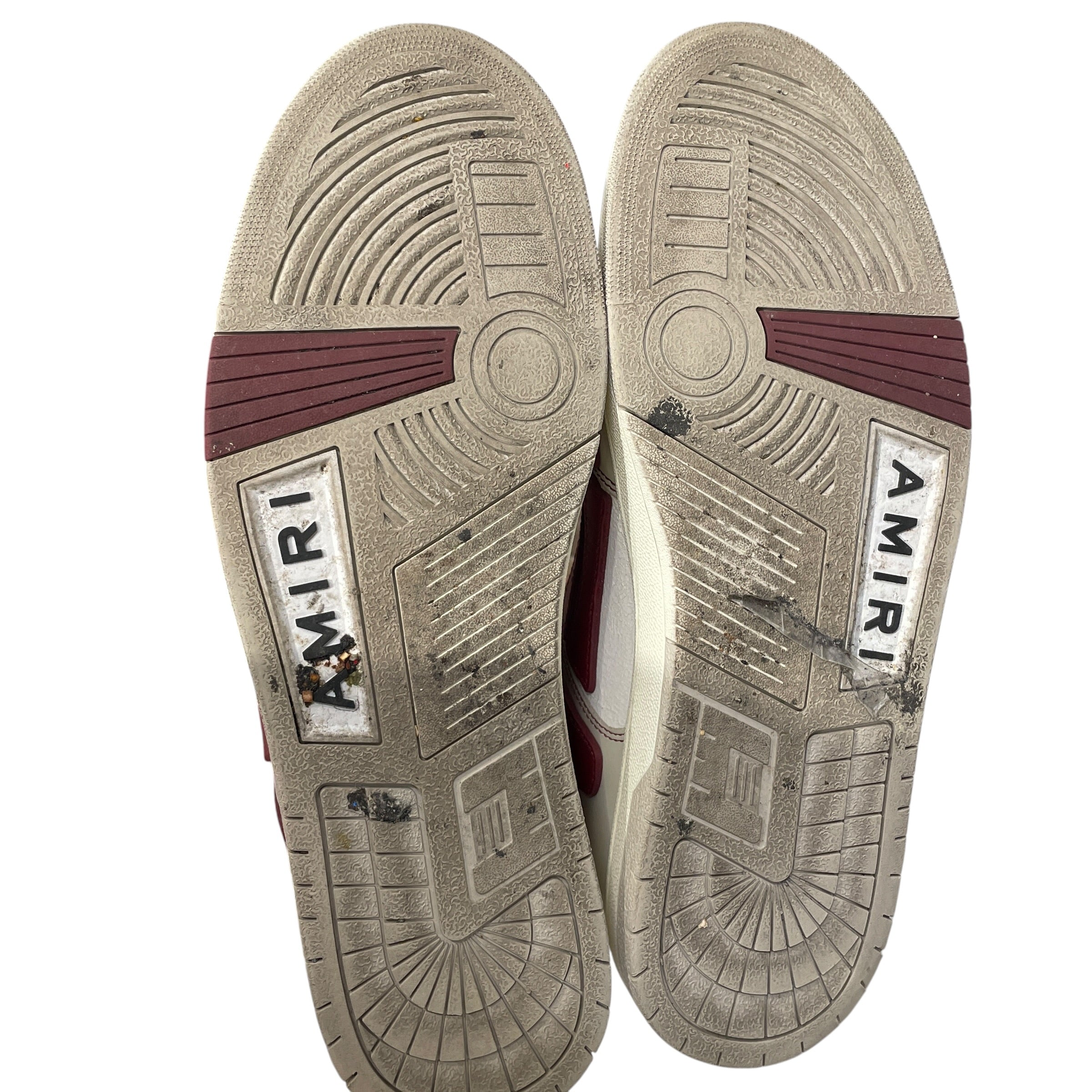 AMIRI/Low-Sneakers/US 14/Leather/BRD/VARISTY SKUL LOW view 5